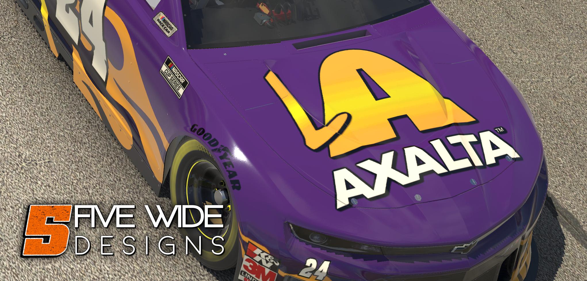 Preview of 24 William Byron Axala Kobe Bryant Tribute Custom by Trevor Tong