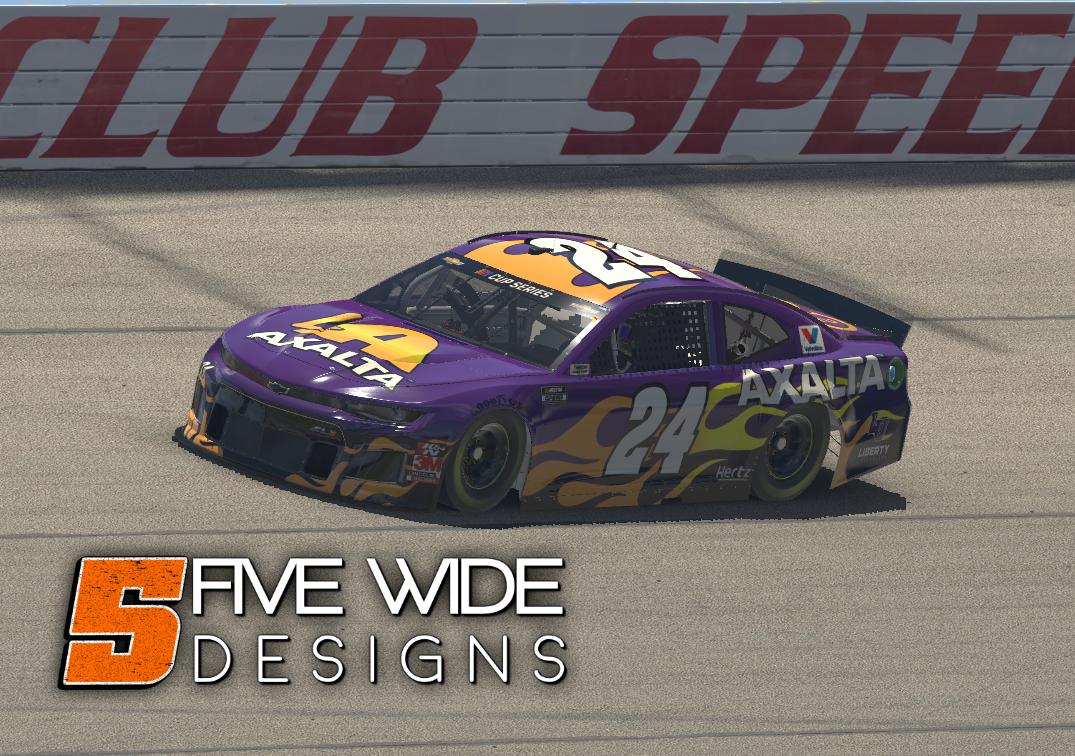 Preview of 24 William Byron Axala Kobe Bryant Tribute Custom by Trevor Tong