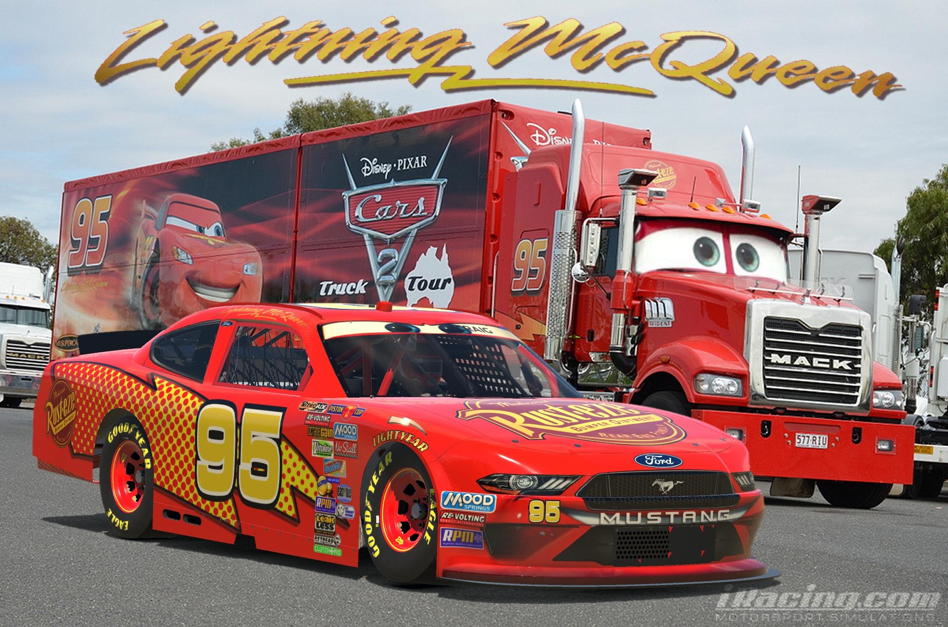 Ford Mustang Class B McQueen by Don Craig Trading Paints