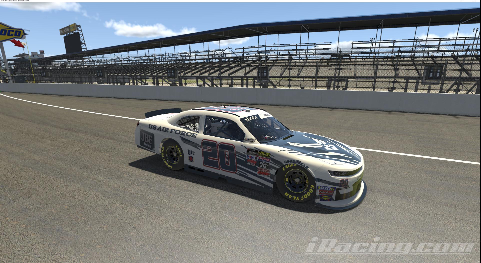 US Air Force/Barstool Sports JBF Racing Chevy by Brandon J Minto