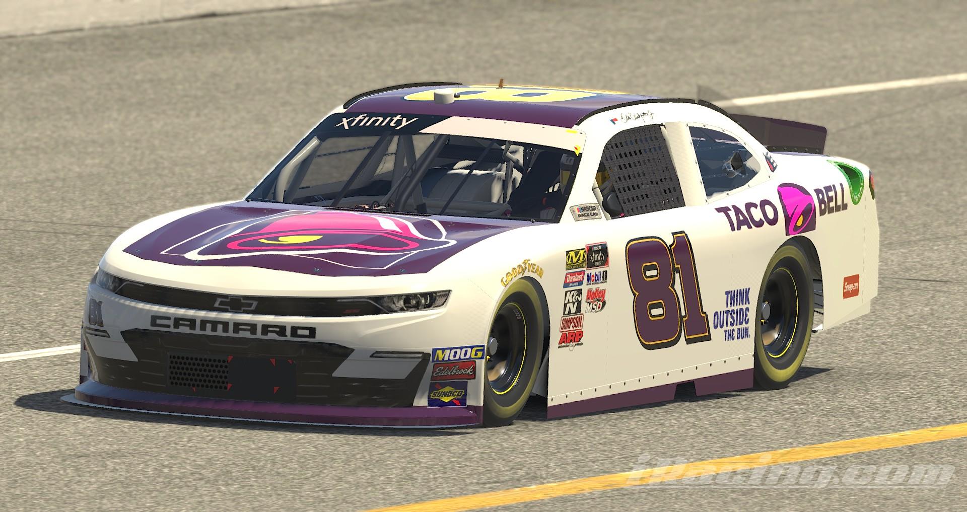 Preview of Dale Earnhardt Jr 2004 Taco Bell Custom # by Gavin Hibbs2