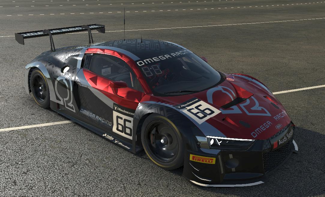 Red Omega Racing Omega Racing Metallic Red by Adnan A. - Trading Paints