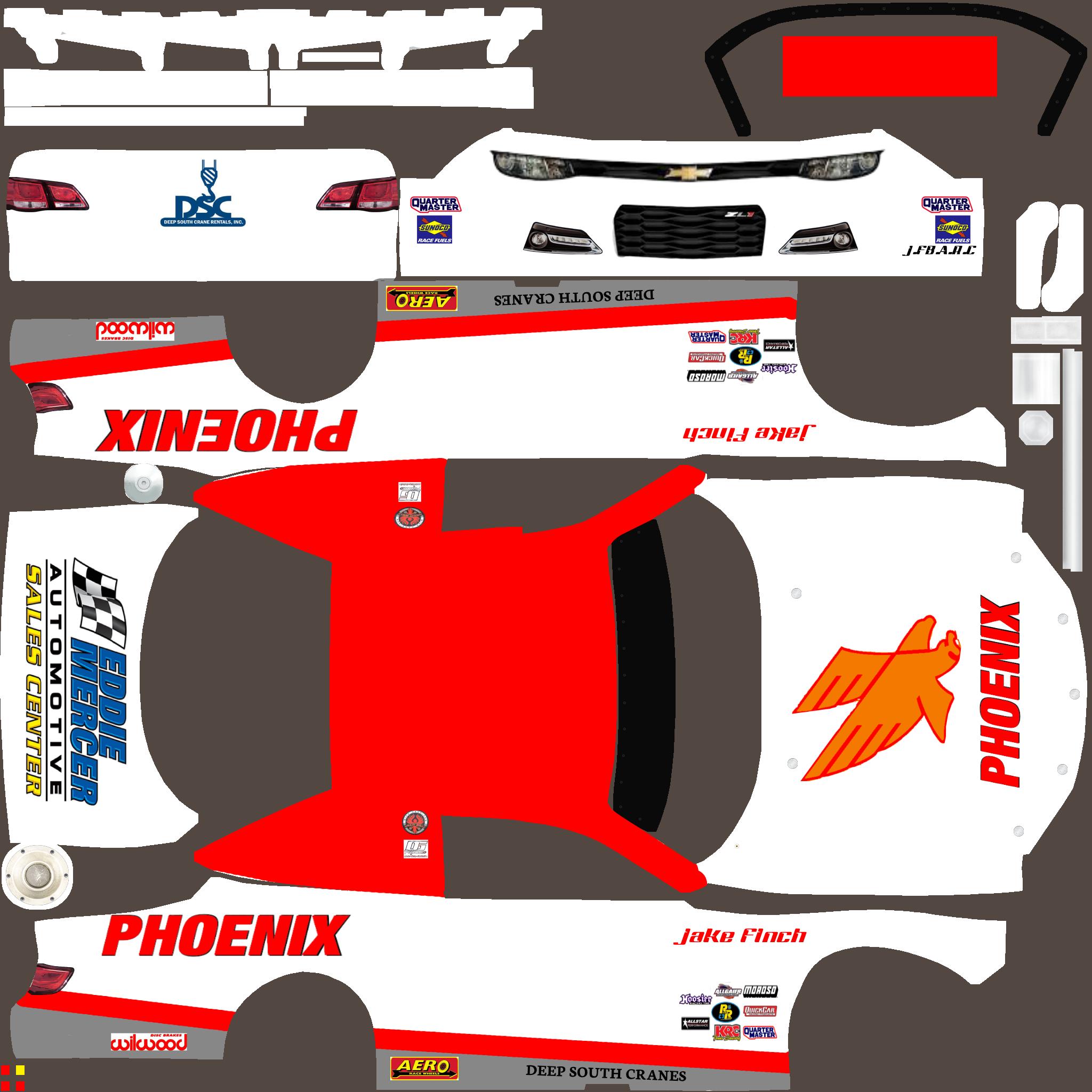 Preview of Jake Finch Super Late Model by Presley Sorah
