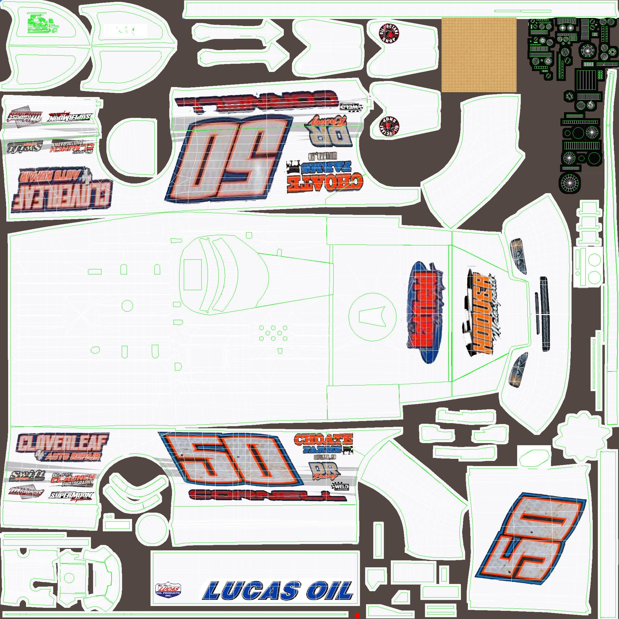 Preview of Dirt Late Model cornell skin3 by Cory Craft