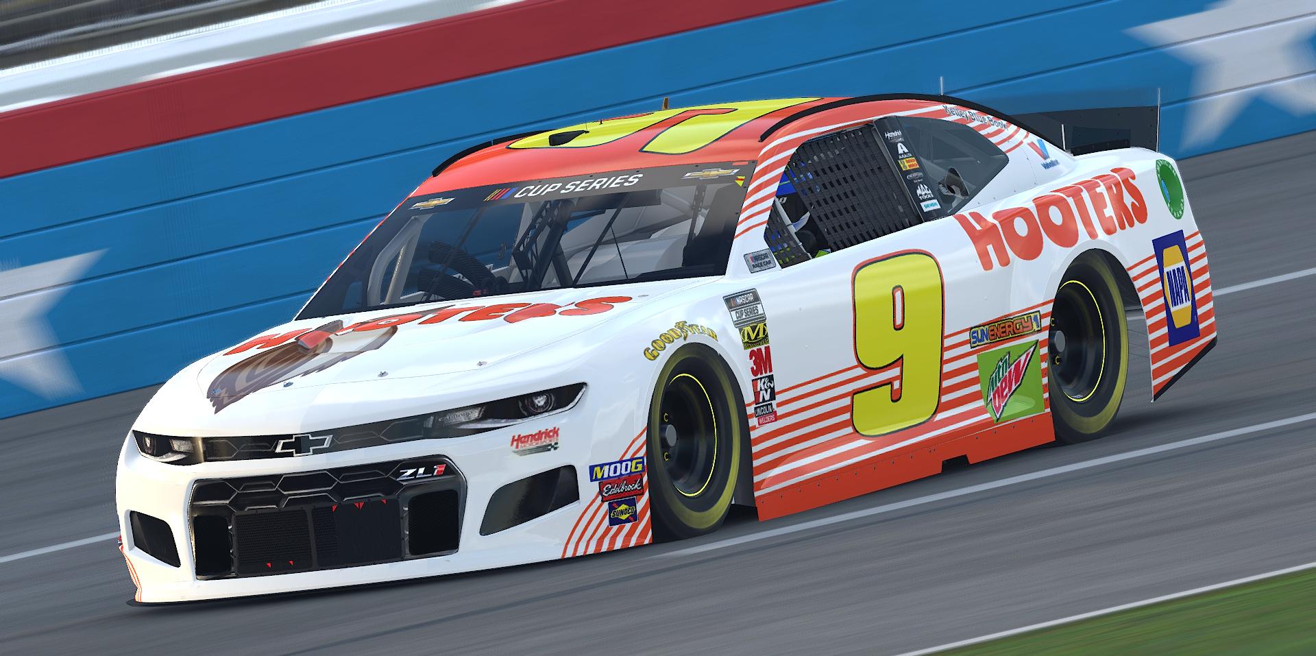 Chase Elliott #9 2019 NASCAR Hooters HO 1:24 - Die Cast | Shop the