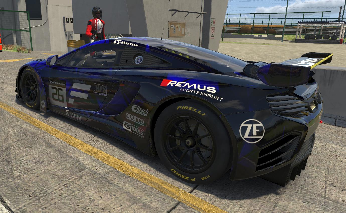 Preview of HPSR Community McLaren MP4 GT3 Blau by Richard Finkenzeller