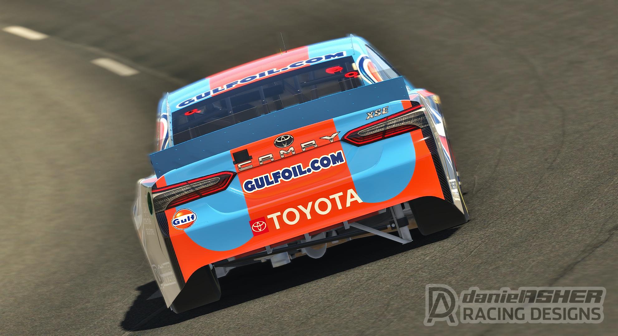 Preview of Gulf Oil Toyota Camry No# by Daniel Asher