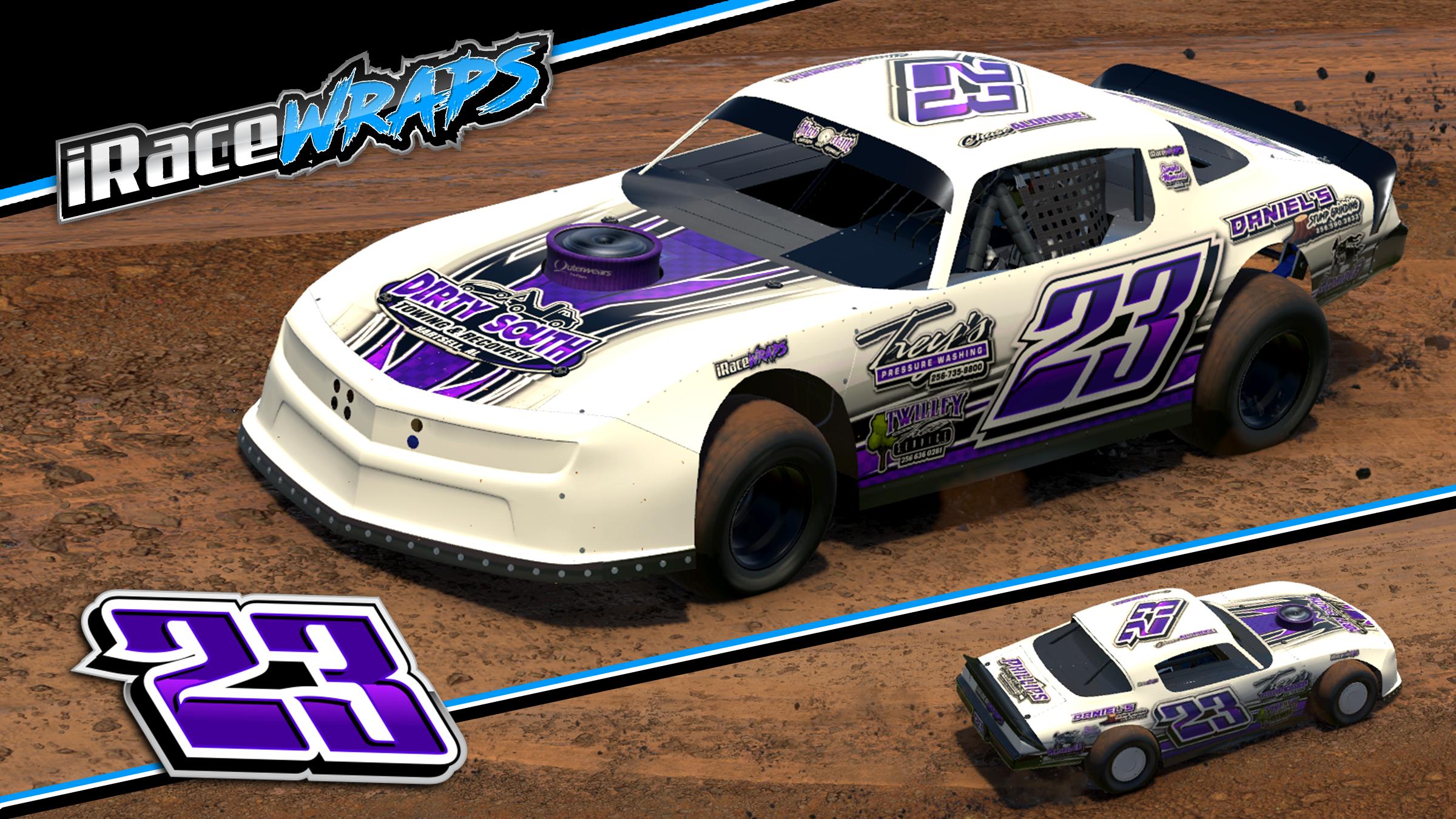 Preview of Chase Aldridge - Dirt Street Stock from iRaceWraps by Michael E.