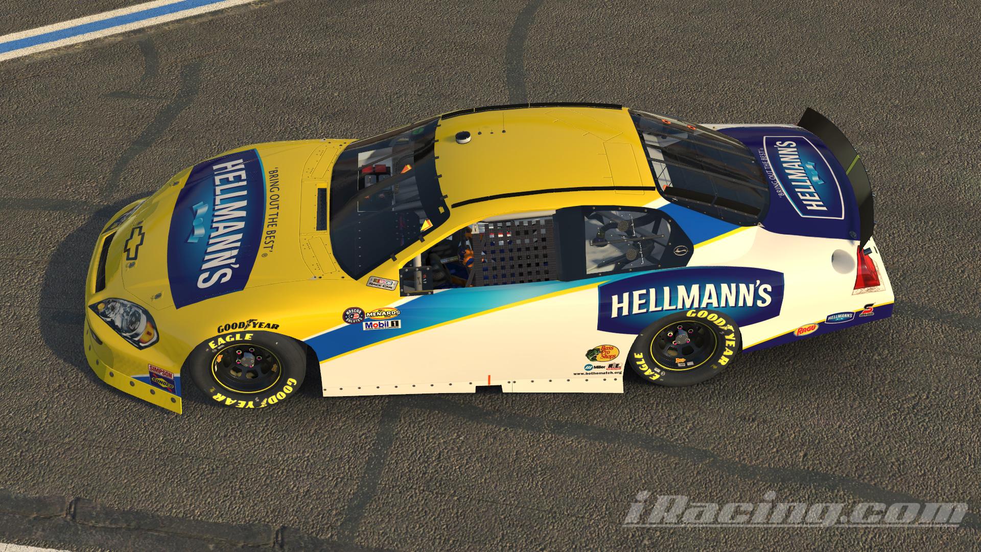 Preview of Jamie McMurray - Hellmans Chevrolet Impala by Mike E Holloway