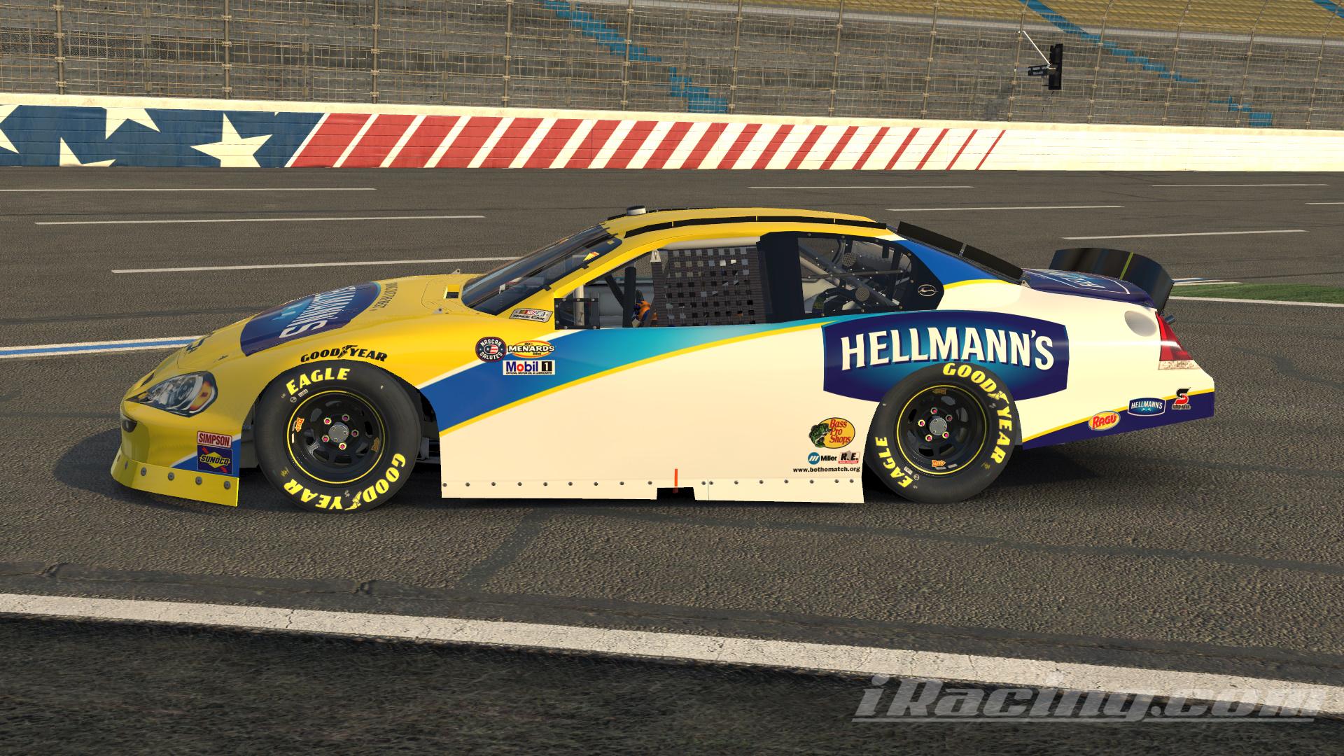 Preview of Jamie McMurray - Hellmans Chevrolet Impala by Mike E Holloway