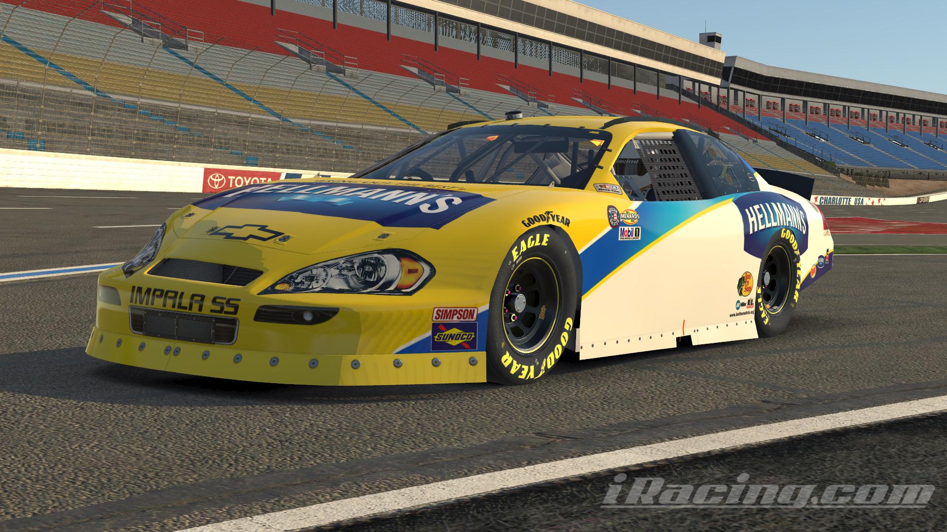 Preview of Jamie McMurray - Hellmans Chevrolet Impala by Mike E Holloway