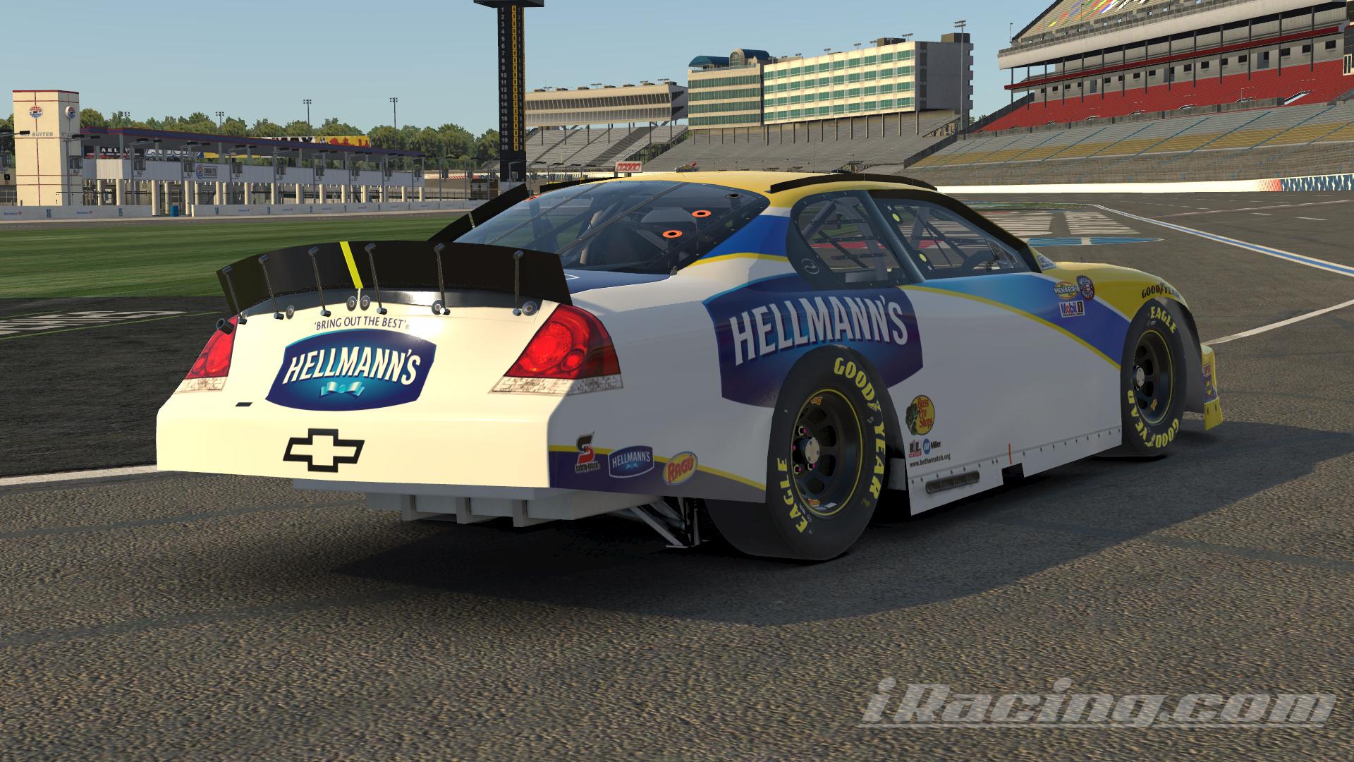 Preview of Jamie McMurray - Hellmans Chevrolet Impala by Mike E Holloway