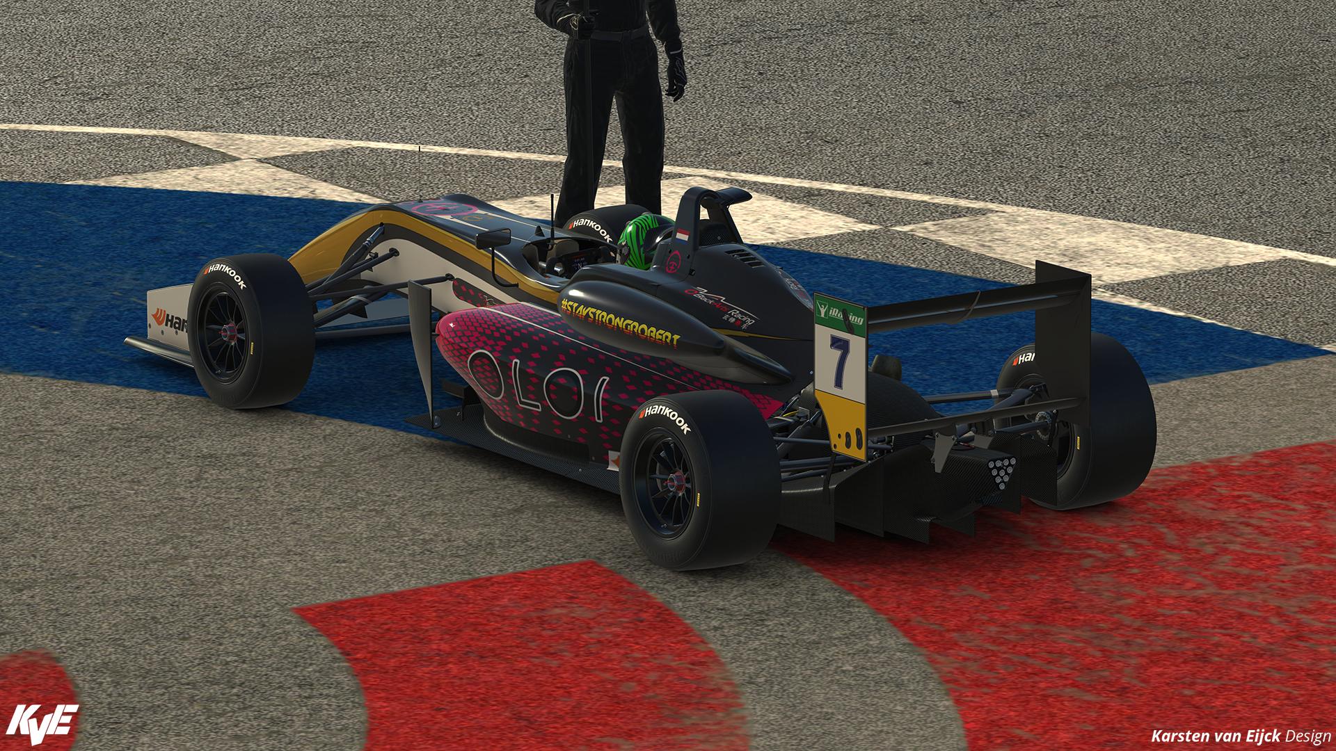 Preview of Joey Alders Black Arts Racing Formula 3 Asia 2019-20 Champion Replica Dallara F3 by Karsten van Eijck