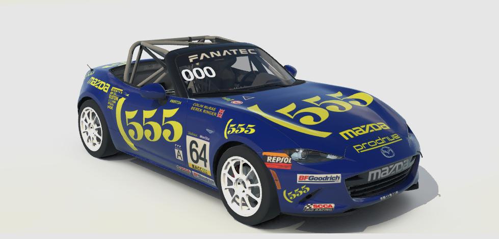 Mazda MX5 2016 555 by Albert J. - Trading Paints