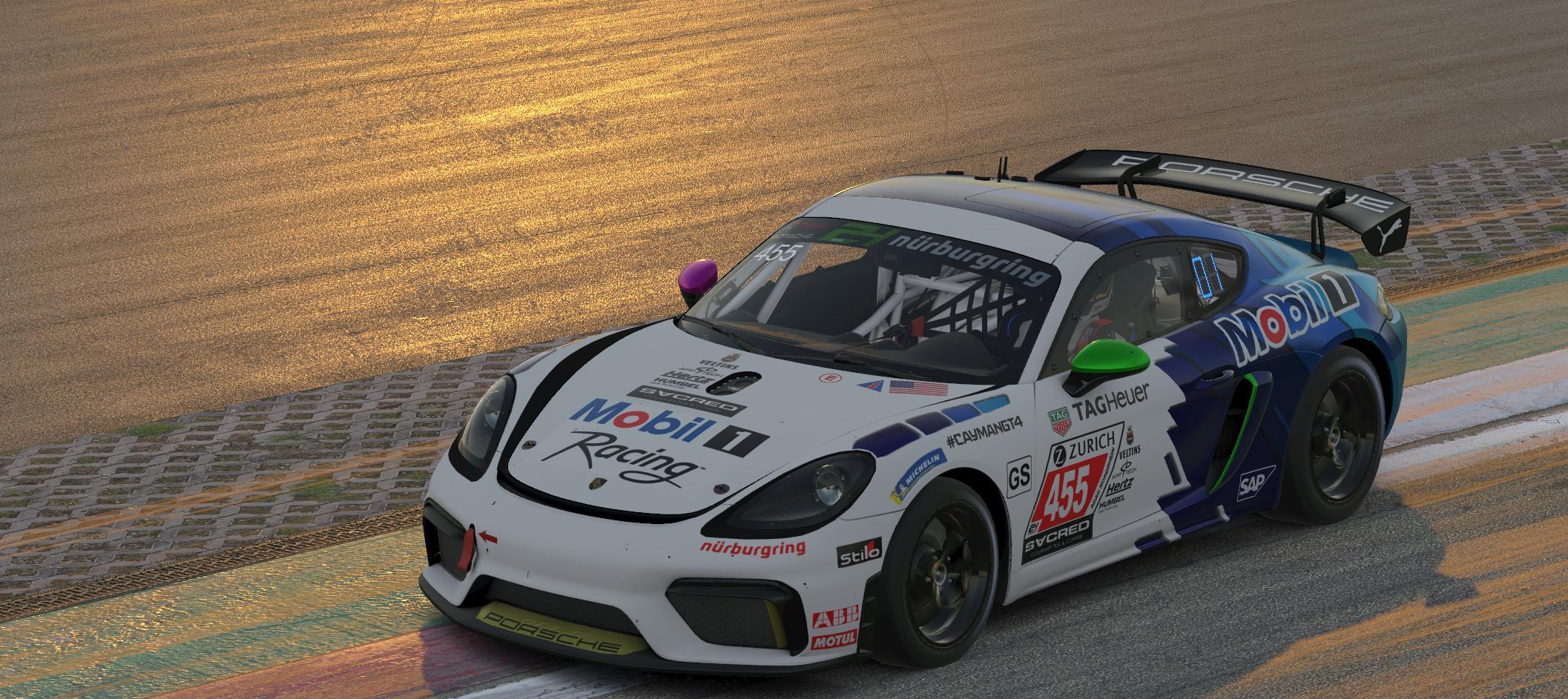 Preview of Porsche 718 Cayman GT4 - Mobil 1 24 Hours of Nordschleife by Cory E Hudson