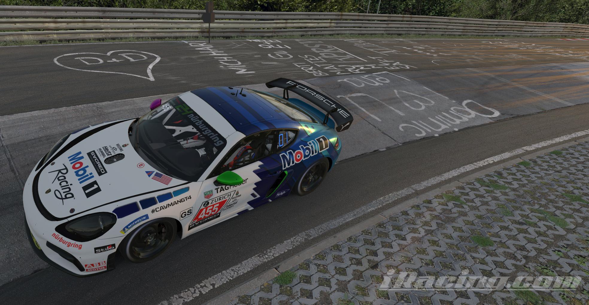 Preview of Porsche 718 Cayman GT4 - Mobil 1 24 Hours of Nordschleife by Cory E Hudson