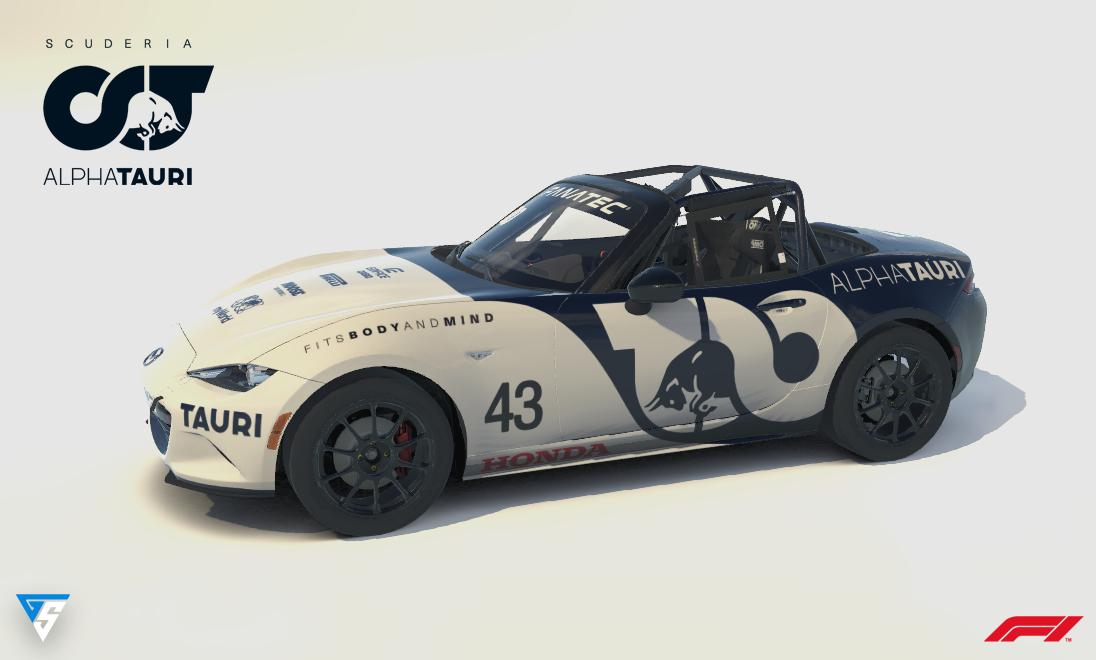 Preview of Mazda MX5 - F1 2020 Alpha Tauri AT01 by Graeme Slack