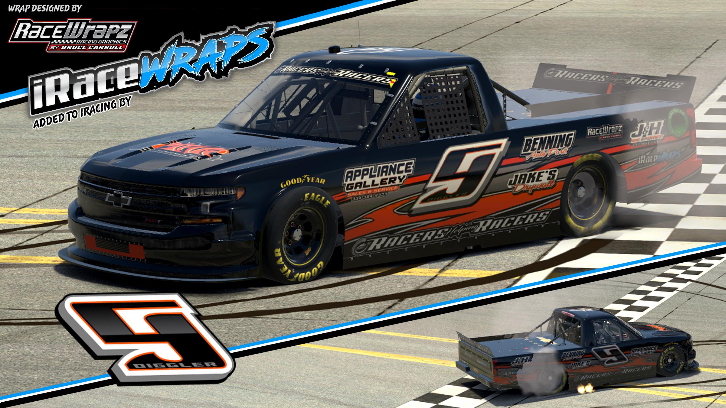 Chris Storey - Chevrolet Silverado Truck 2019 from iRaceWraps by ...