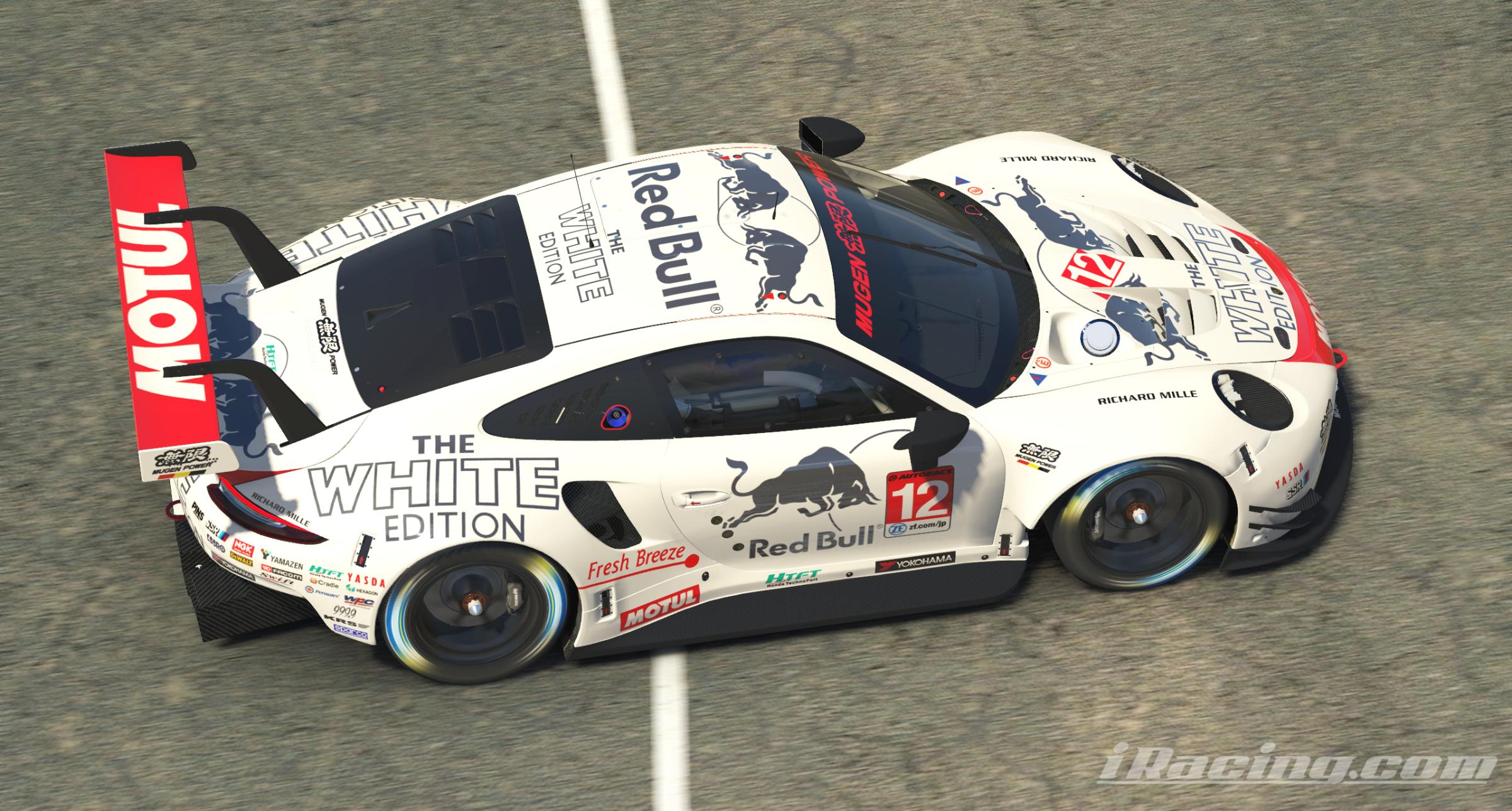 Preview of Mugen Motul Redbull White Edition 911 RSR by Neil H.