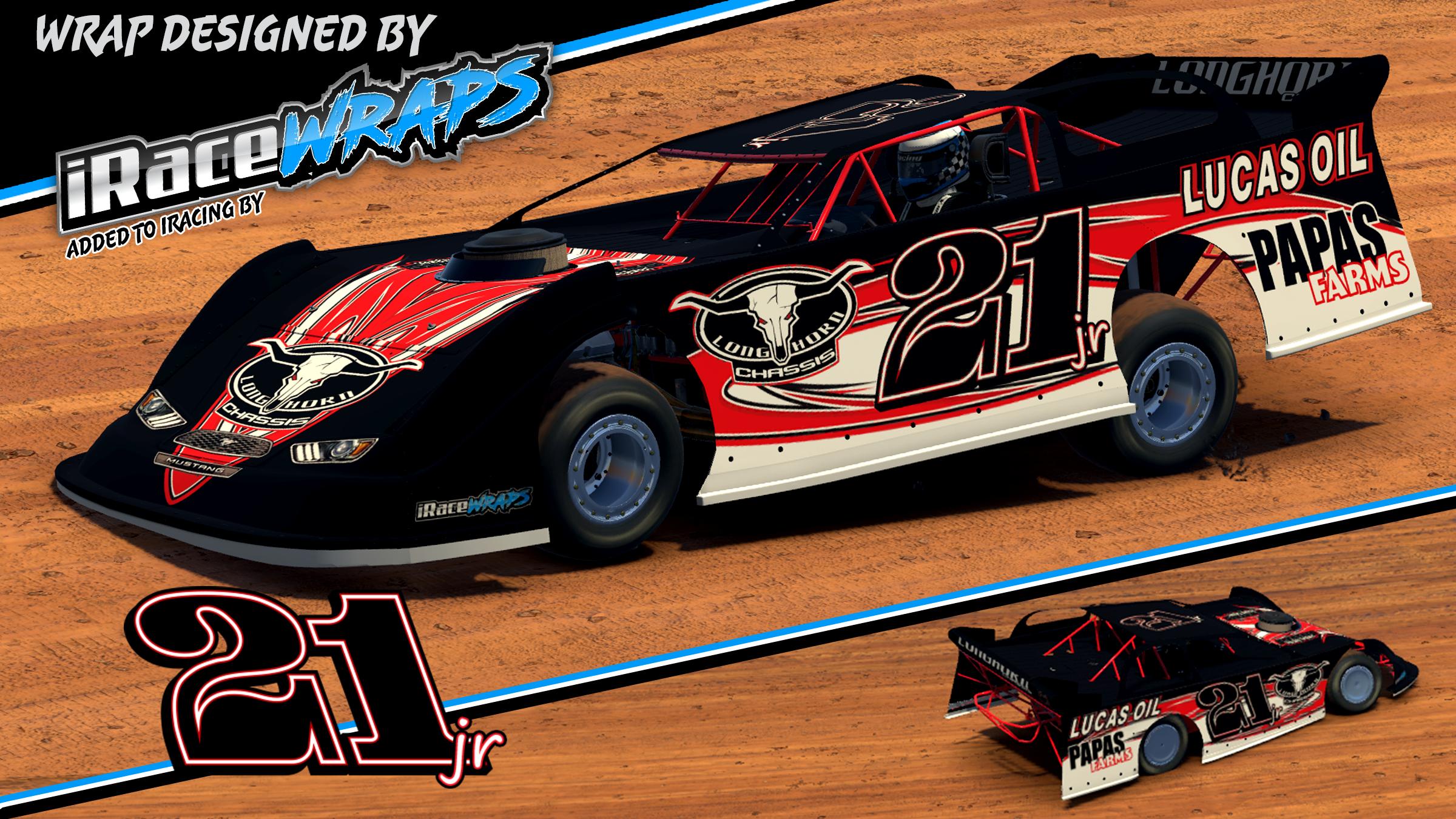 Preview of Ritchie Lewis Jr - Dirt Late Model from iRaceWraps by Michael E.