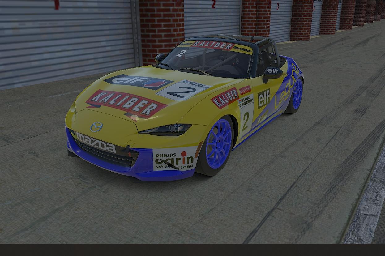 Preview of 1997 BTCC Renault Laguna Mazda MX5 Alain Menu by Jason P Cox