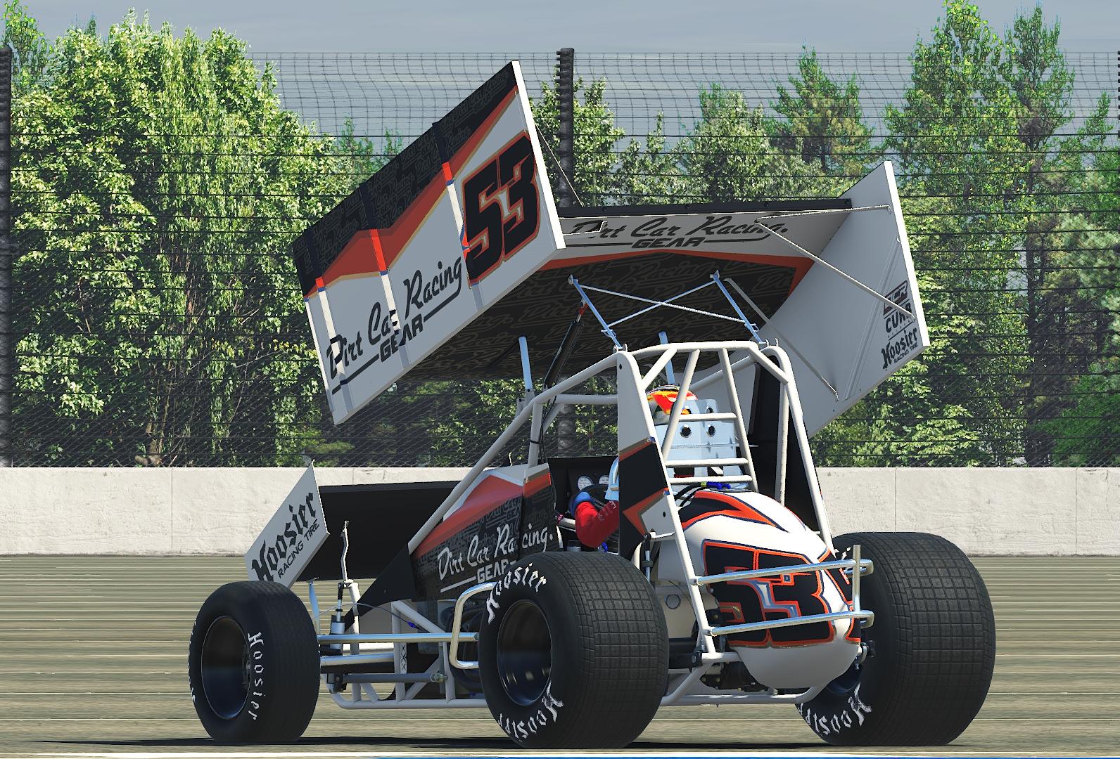 Preview of  Zachary Brouillard #53 Dirt Car Racing Gear Sprintcar by Cam C.