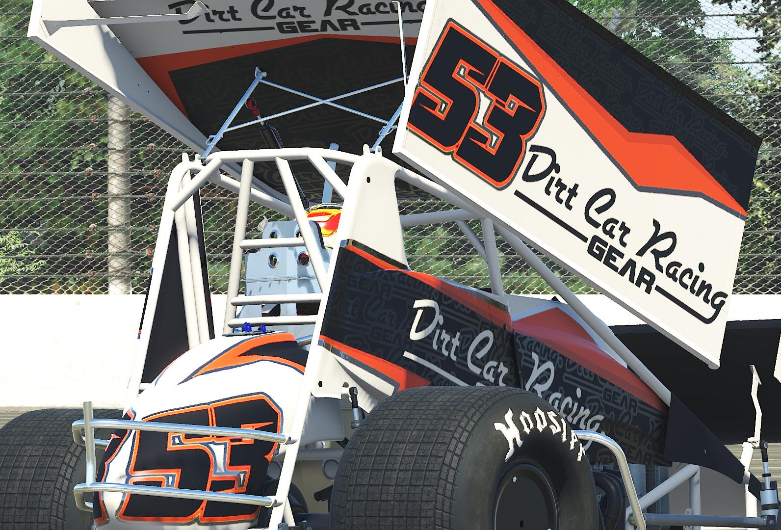 Preview of  Zachary Brouillard #53 Dirt Car Racing Gear Sprintcar by Cam C.
