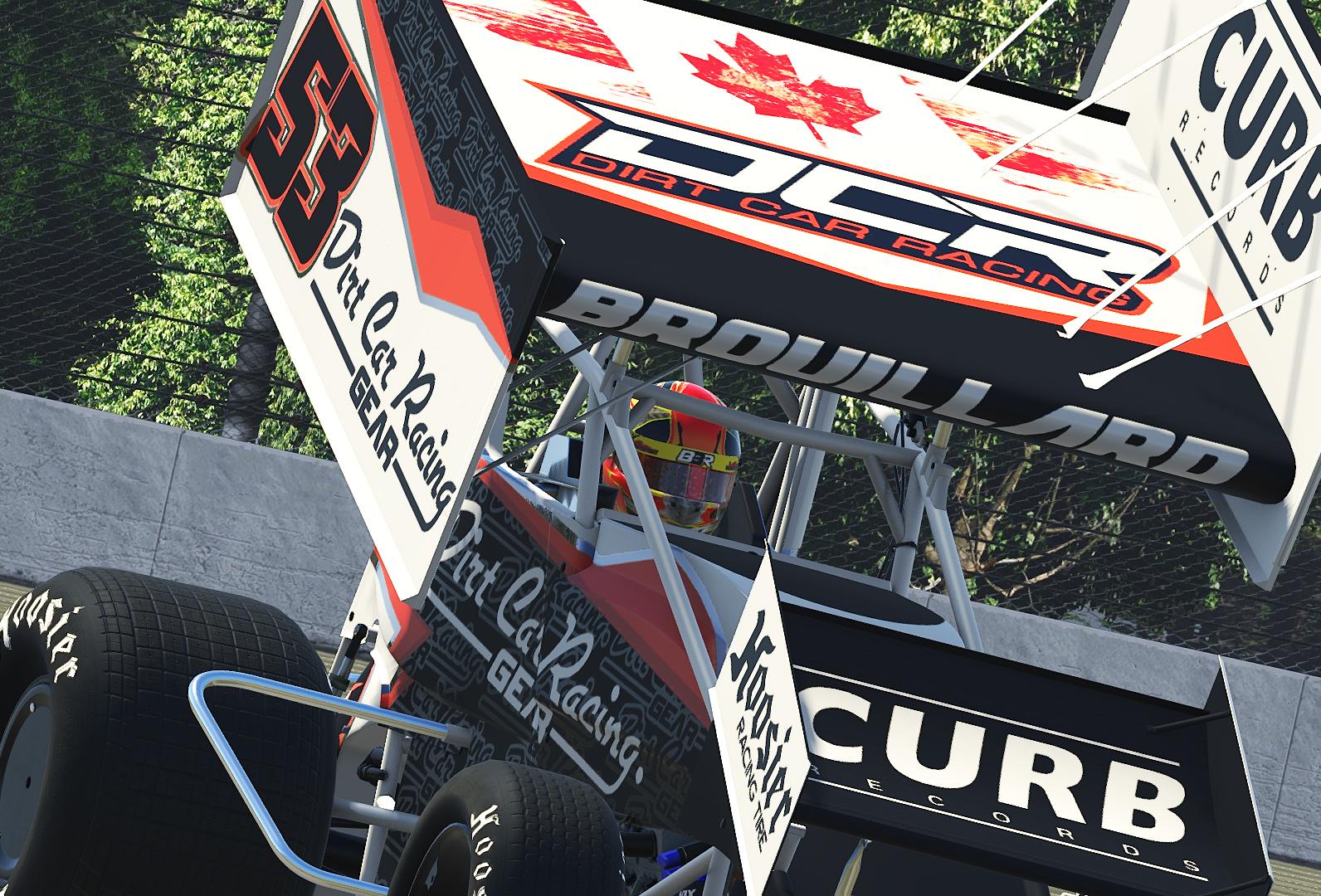 Preview of  Zachary Brouillard #53 Dirt Car Racing Gear Sprintcar by Cam C.