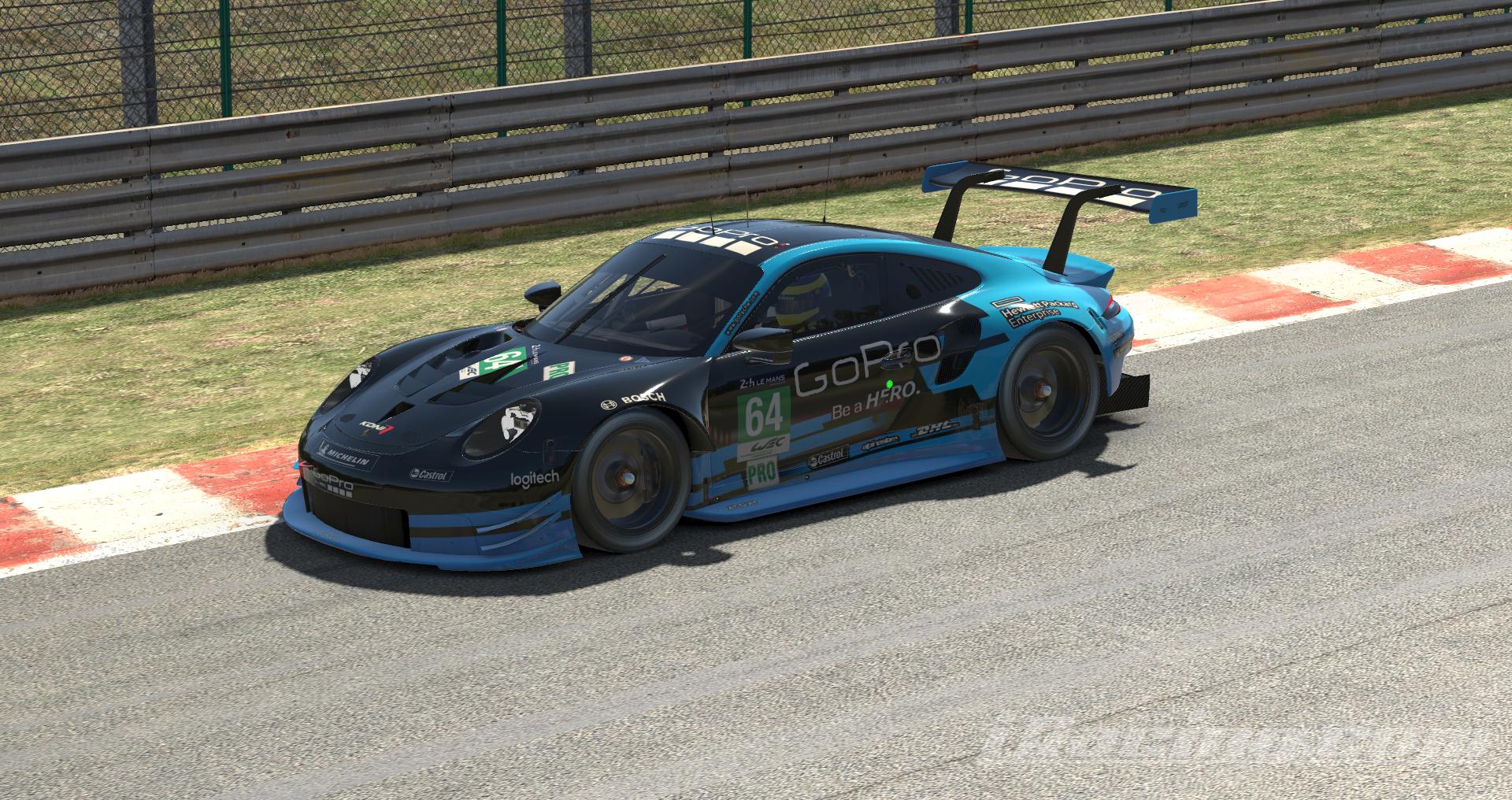 GoPro Porsche 911 RSR by Shemer T Tobin - Trading Paints