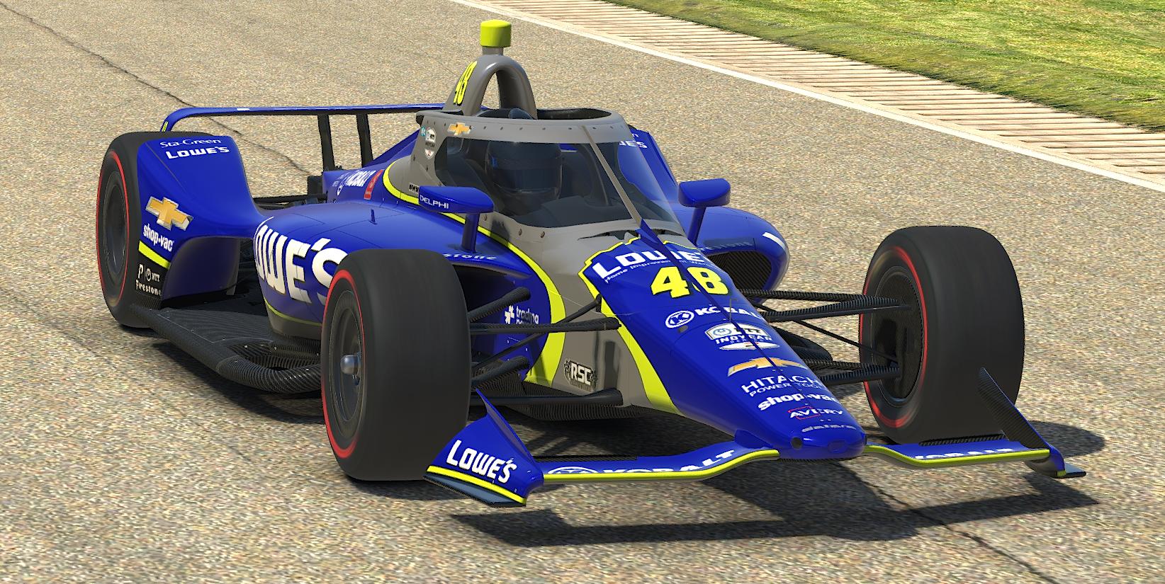 Preview of Lowes Fictional IR18 - NUMBERED Chevy by Jason K.