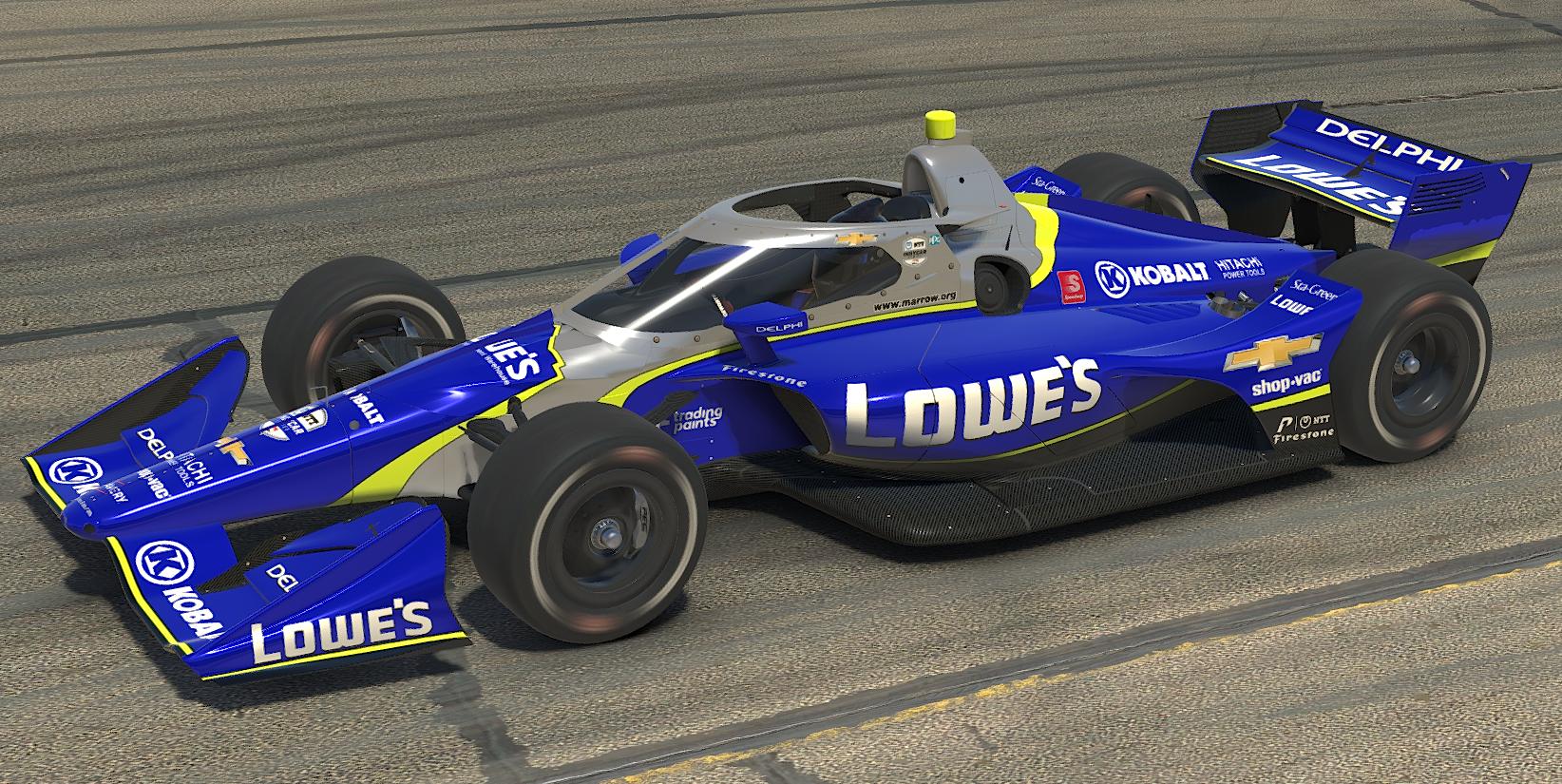 Preview of Lowes Fictional IR18 - NON-NUMBERED Chevy by Jason K.