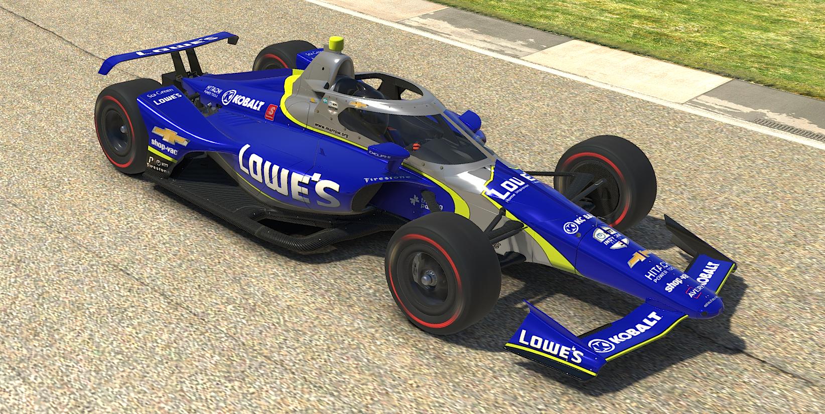Preview of Lowes Fictional IR18 - NON-NUMBERED Chevy by Jason K.