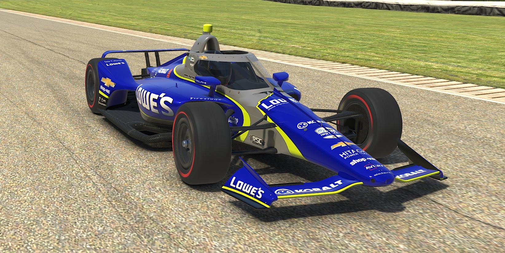 Preview of Lowes Fictional IR18 - NON-NUMBERED Chevy by Jason K.