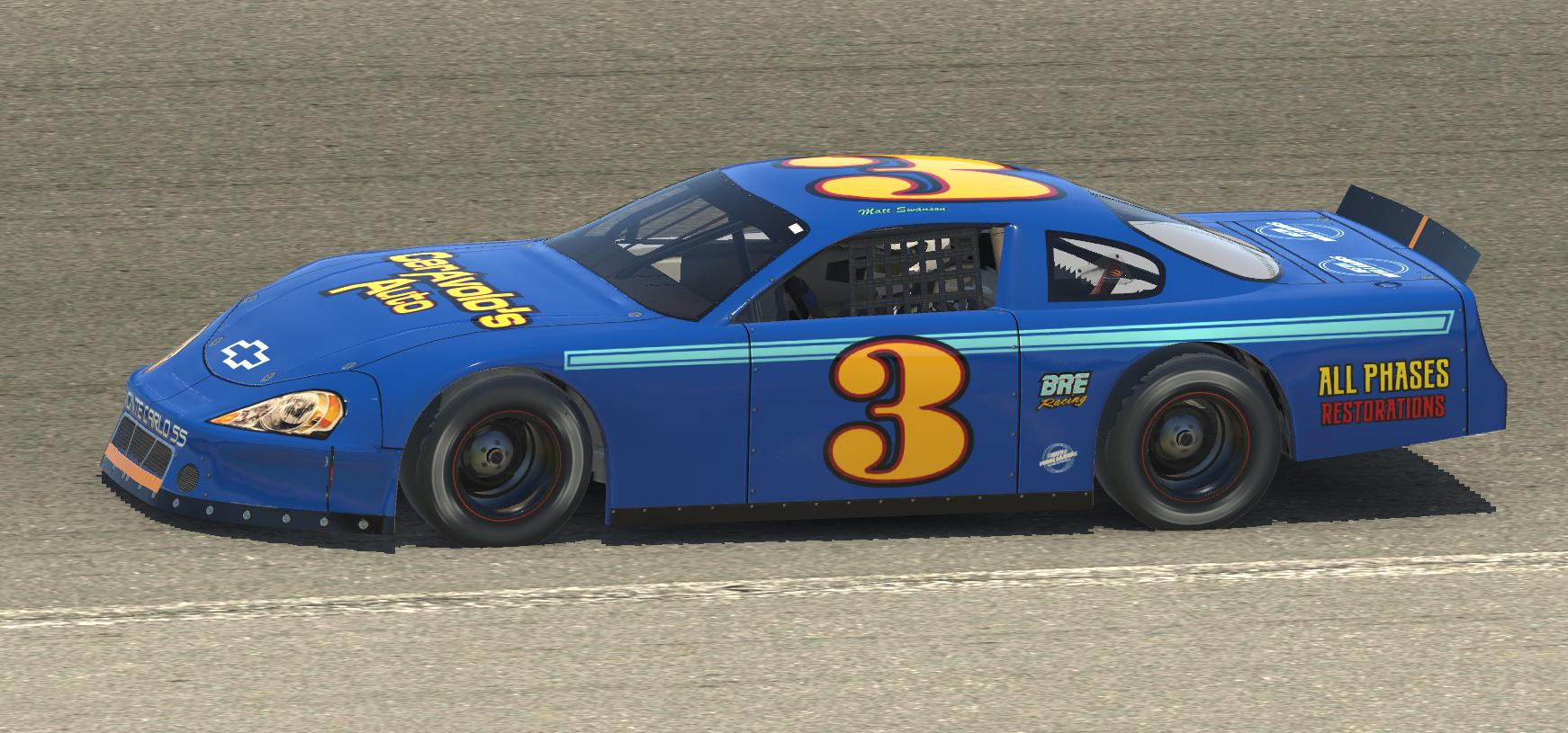 Preview of Matt Swansons Ole Blue Late Model by Justin M. Williams