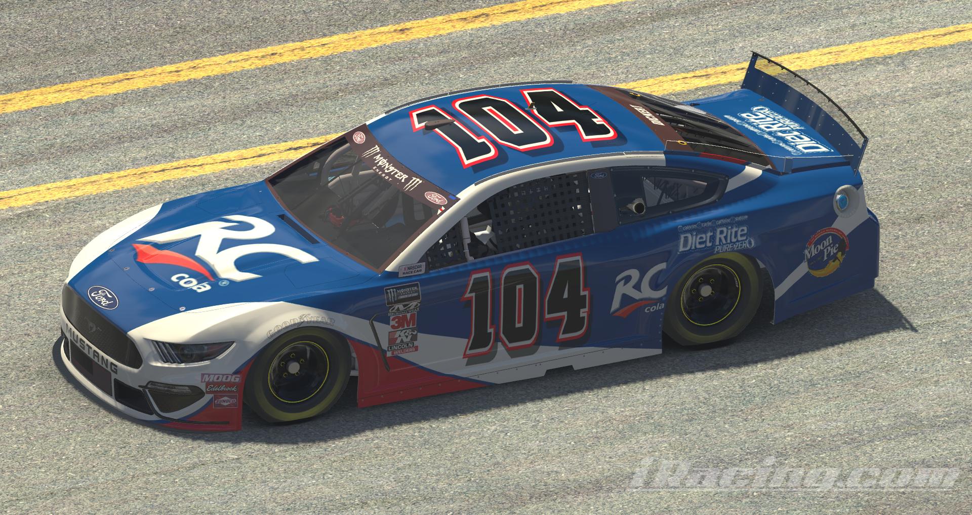 Rc Cola Racing Livery RC Cola Ford Mustang by Chip Dickert - Trading Paints