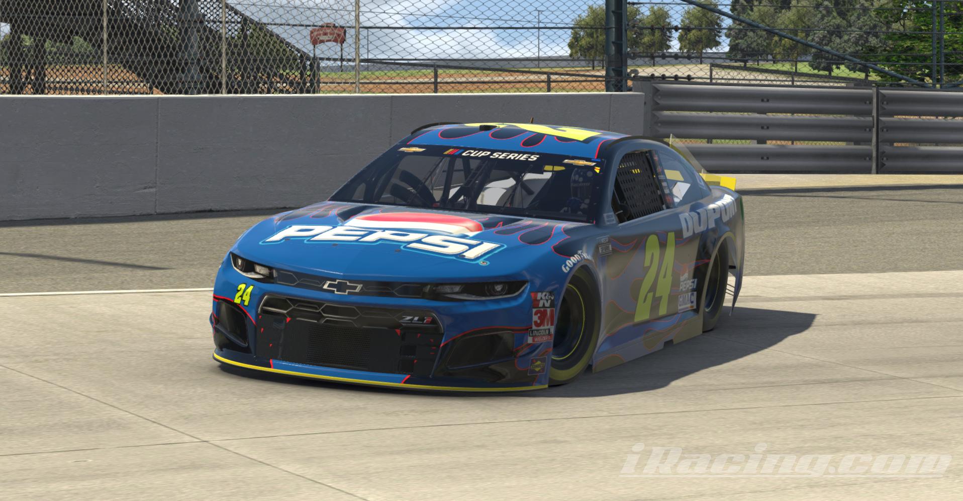 Preview of Fantasy Jeff Gordon 2007 Pepsi Camaro ZL1 1LE NO # by Michael S Winchester