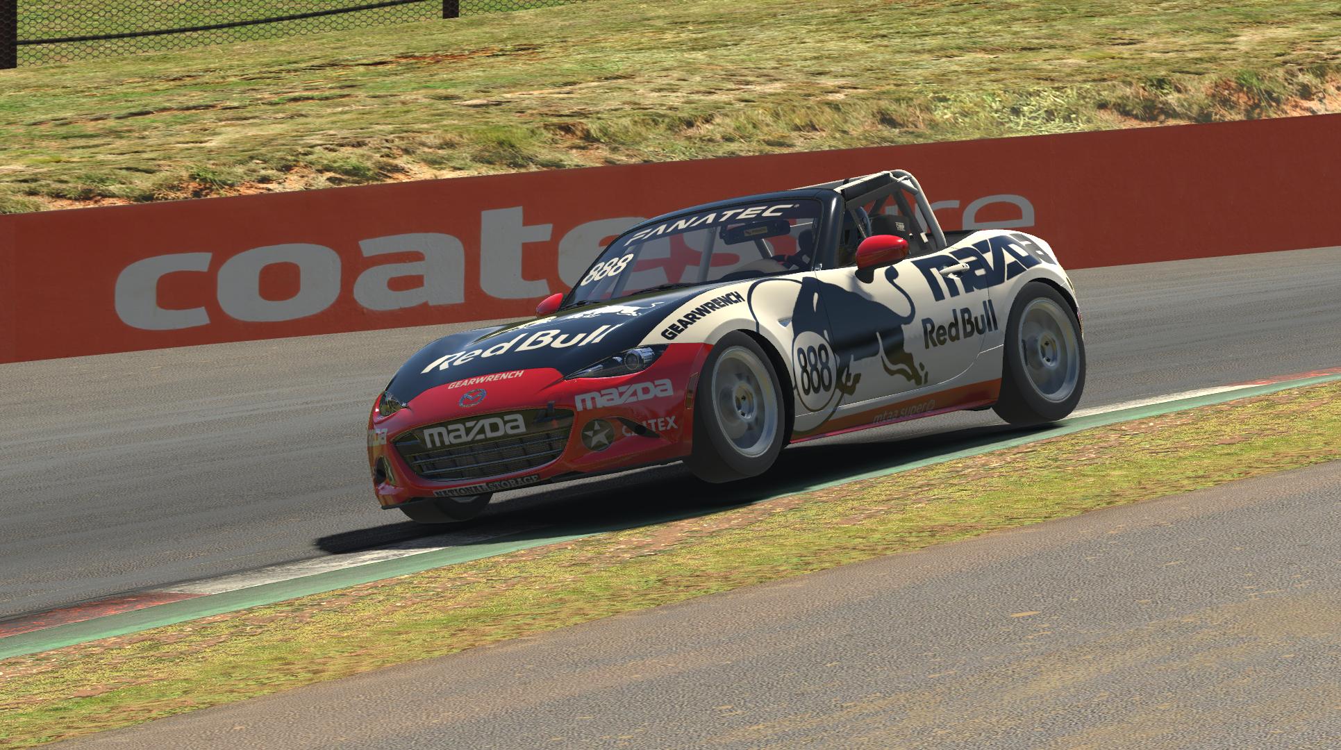 Preview of Mazda MX5 - Red Bull HRT Retro by James B Anderson