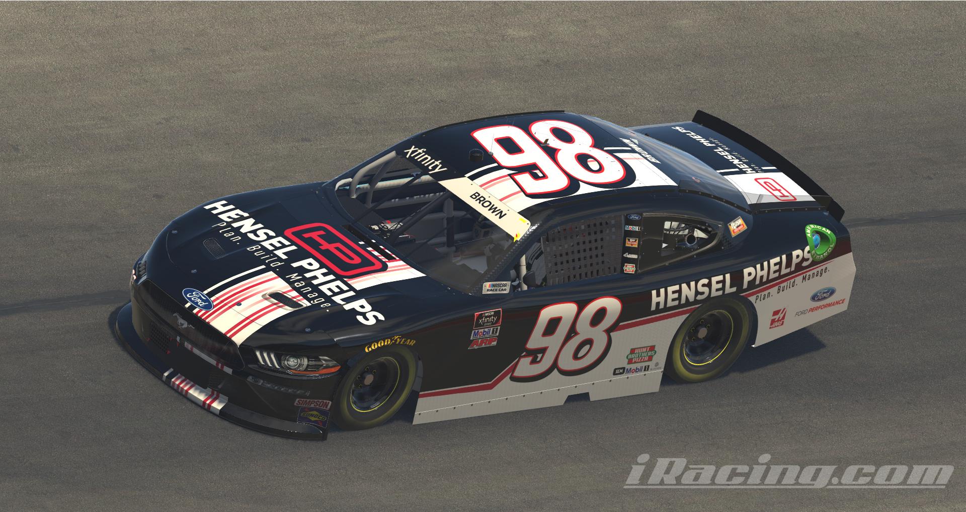 Preview of Fictional Hensel Phelps Mustang // NO CUSTOM NUMBER by Jay Spears