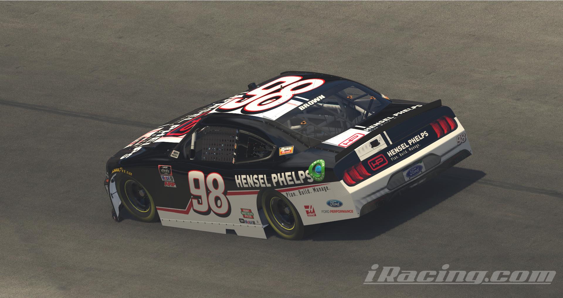 Preview of Fictional Hensel Phelps Mustang // NO CUSTOM NUMBER by Jay Spears