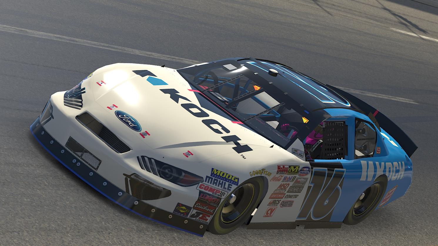 Preview of Ryan Newman 2020 Koch Ford Mustang No# by Lucas Hoitsma