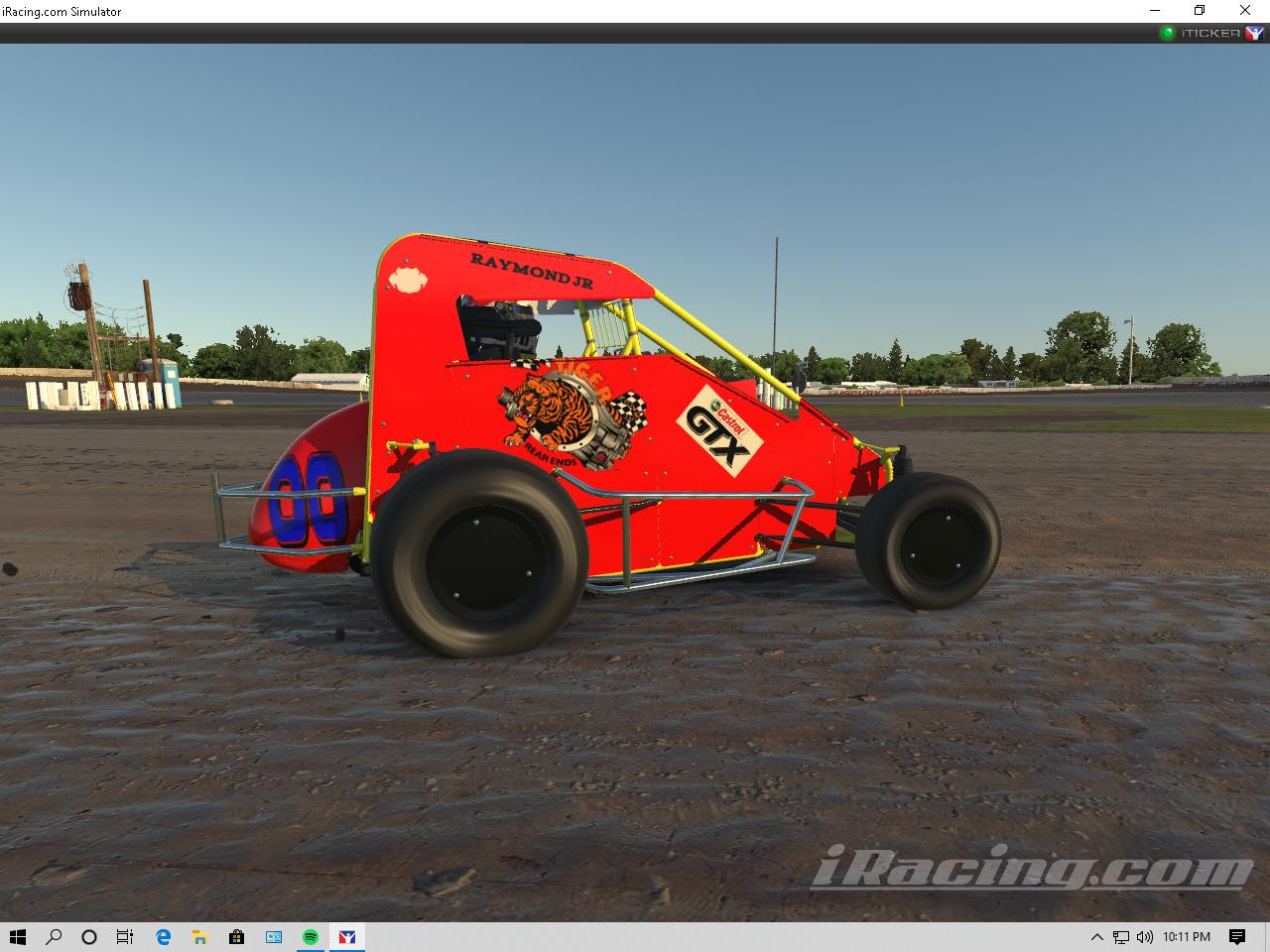 Preview of raymond jr blue tiger rearends by Ike Raymond Jr.