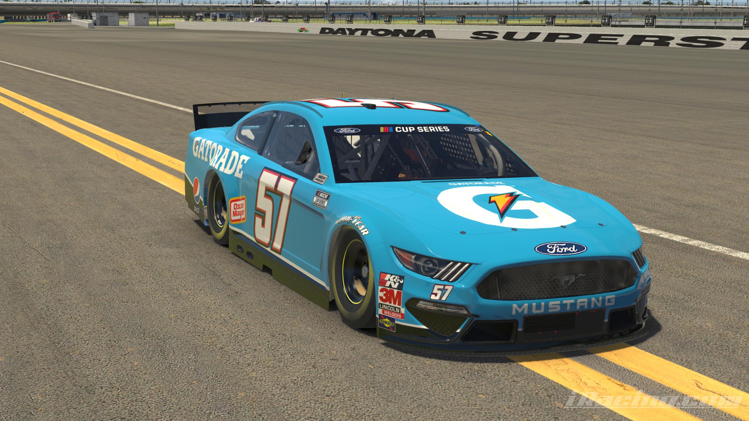 Preview of Ford Mustang Gen 6 Blue  Gatorade Public by Alex H.