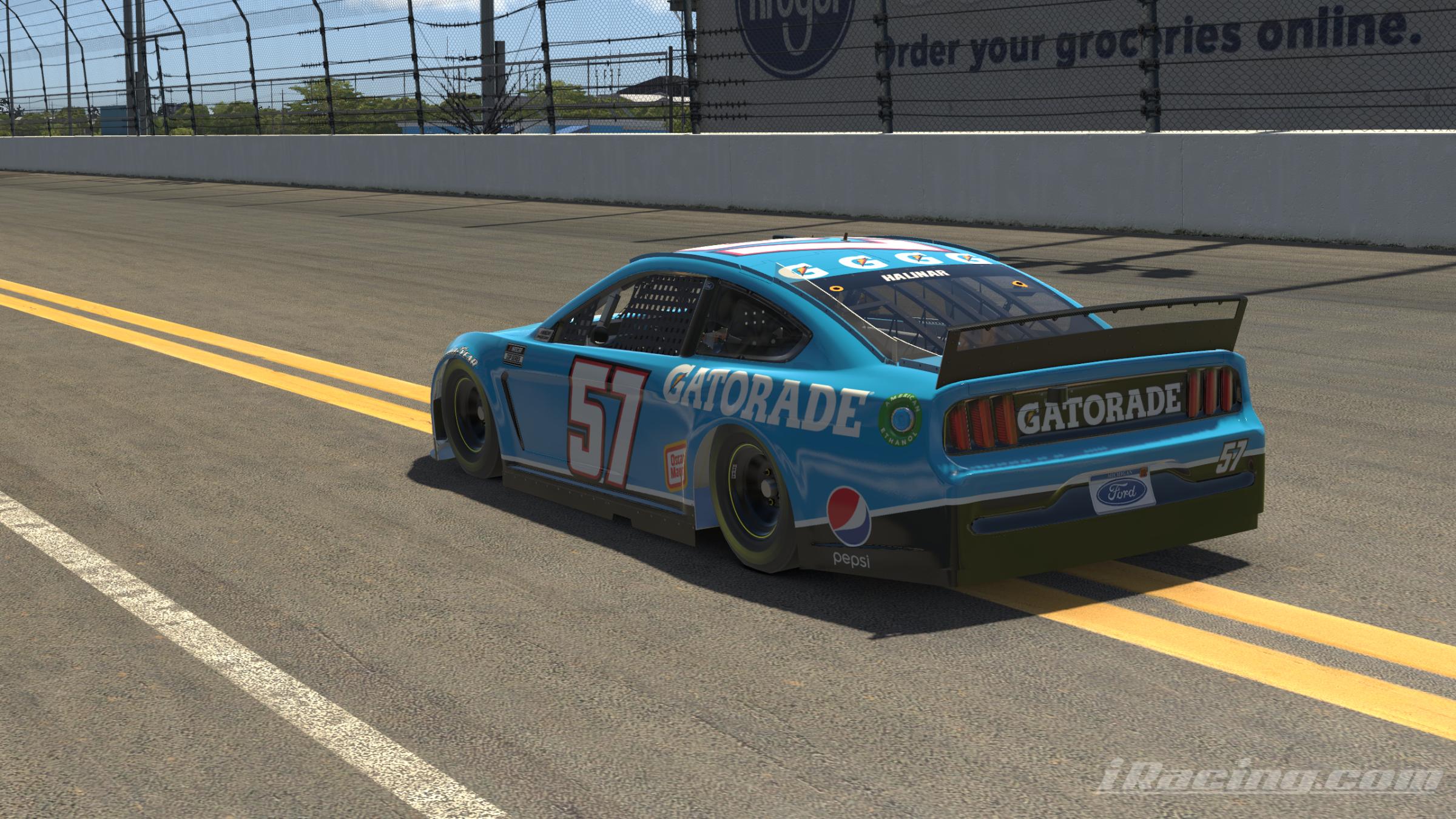 Preview of Ford Mustang Gen 6 Blue  Gatorade Public by Alex H.
