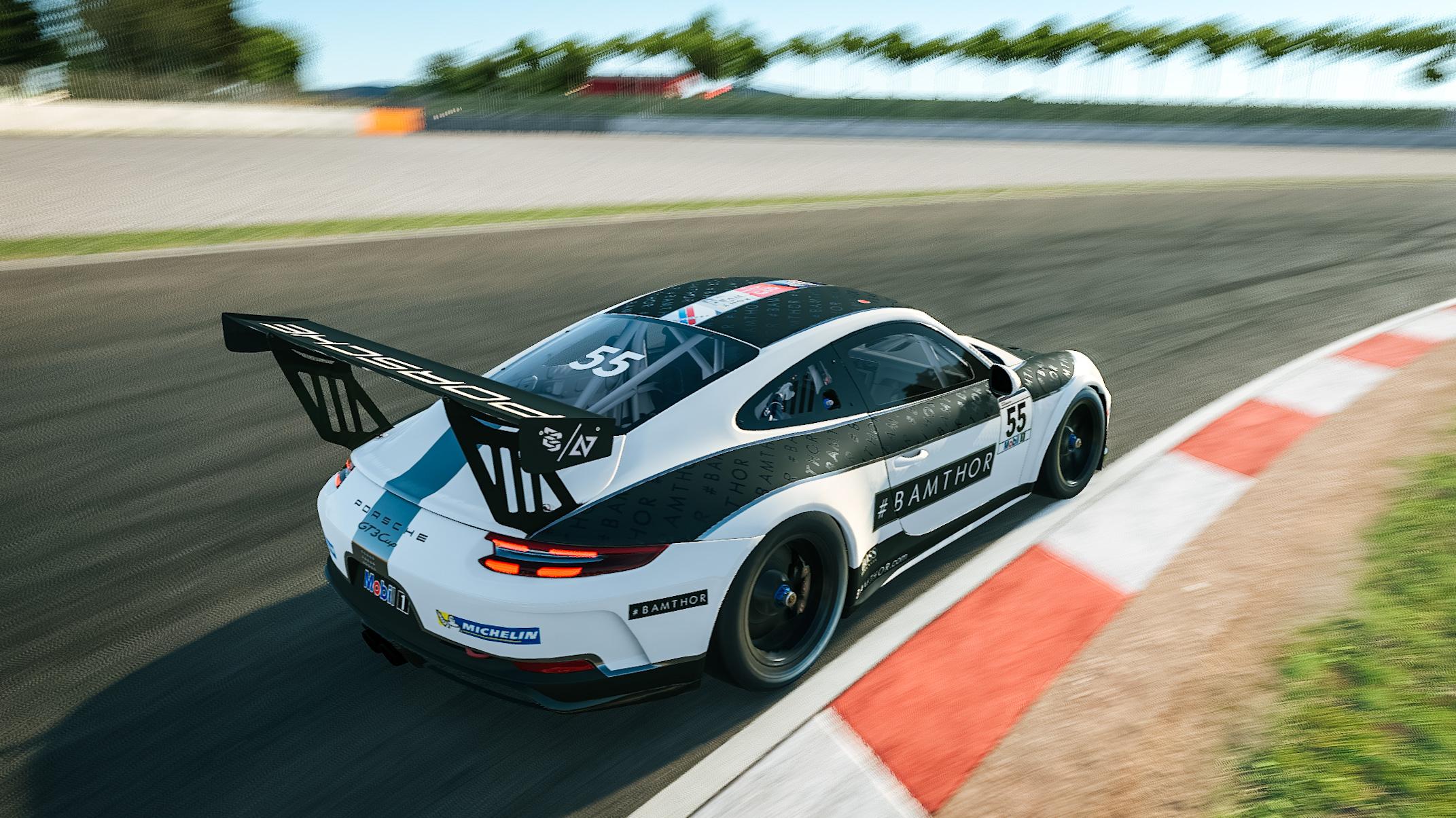Preview of #Bamthor - White Edition // 911 GT3 Cup by Kenny V.
