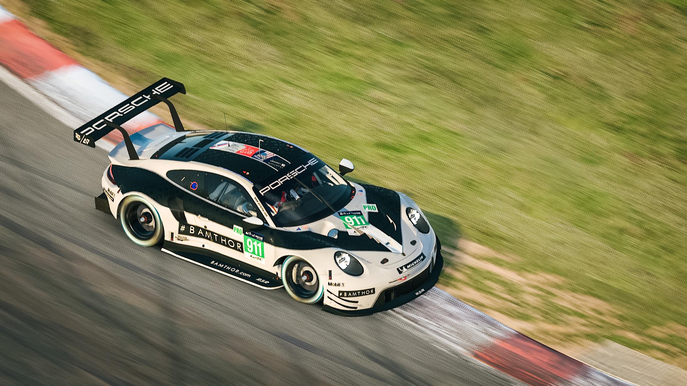 Preview of #Bamthor - White Edition // 911 RSR GTE by Kenny V.