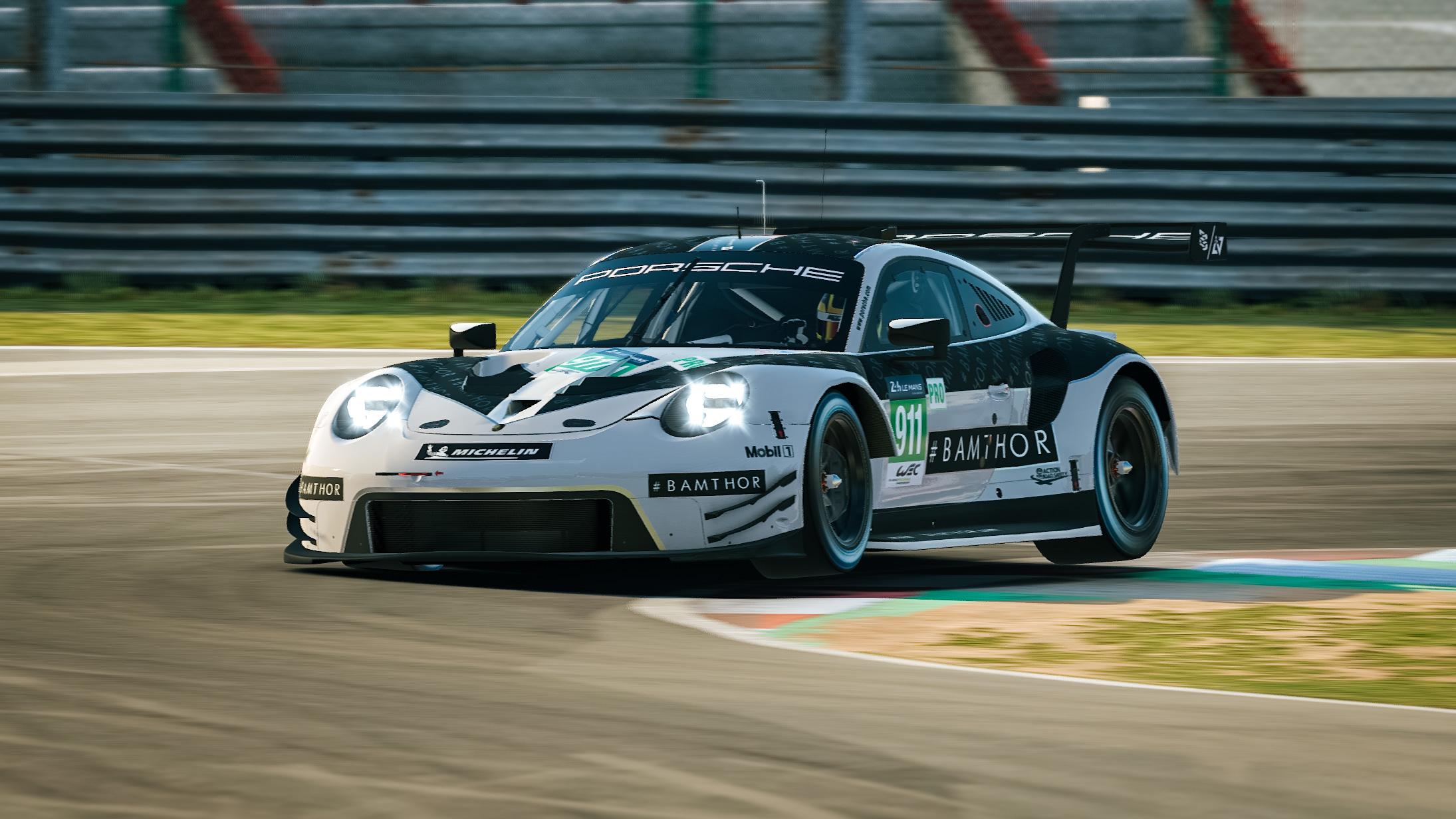 Preview of #Bamthor - White Edition // 911 RSR GTE by Kenny V.