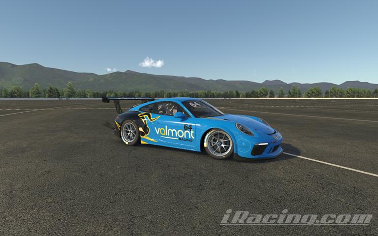 Preview of Porsche 911 Cup Valmont BLUE by Lachlan Mineeff