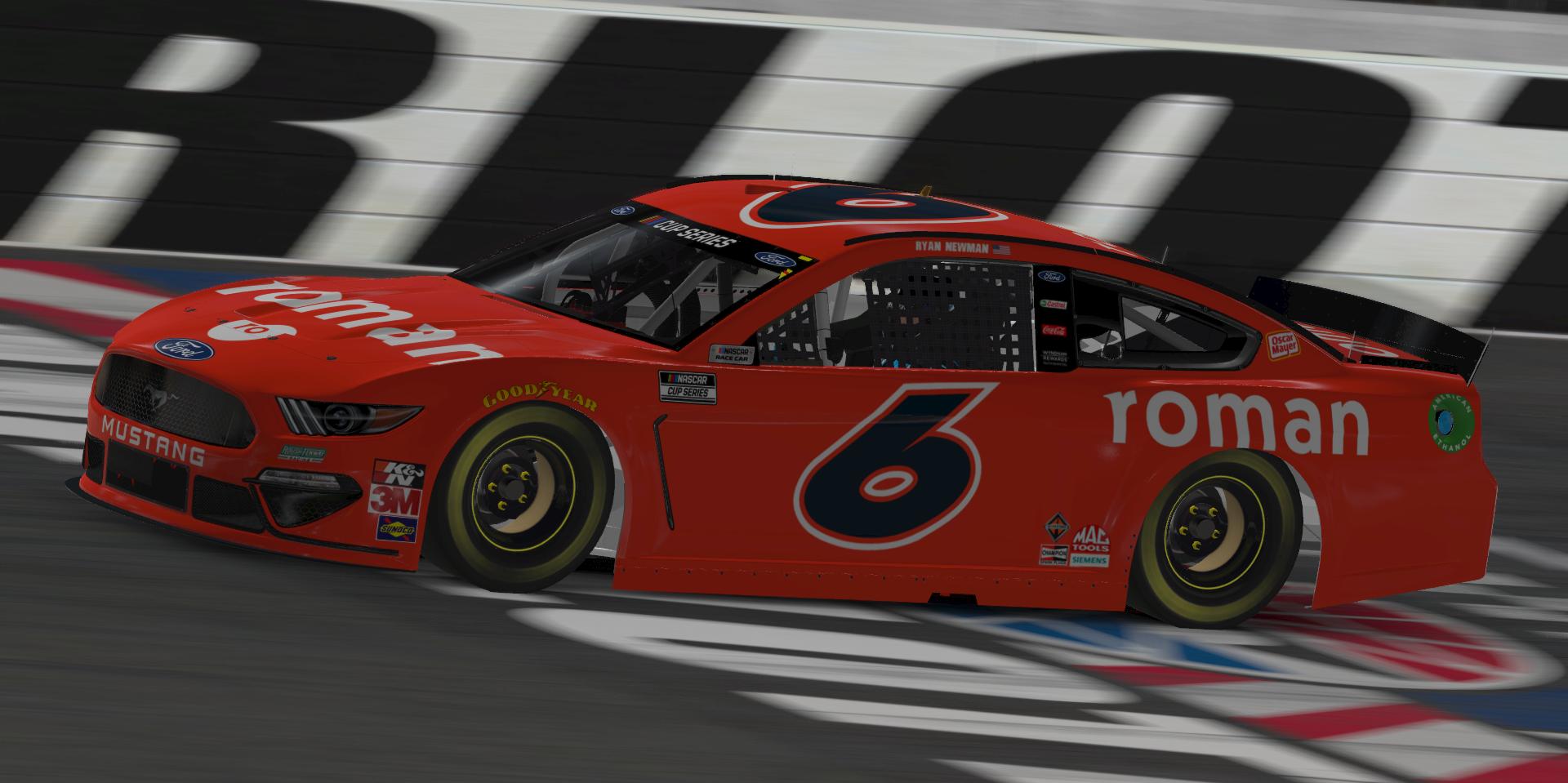 Preview of Ryan Newman 2020 Roman Mustang  by Doug DeNise