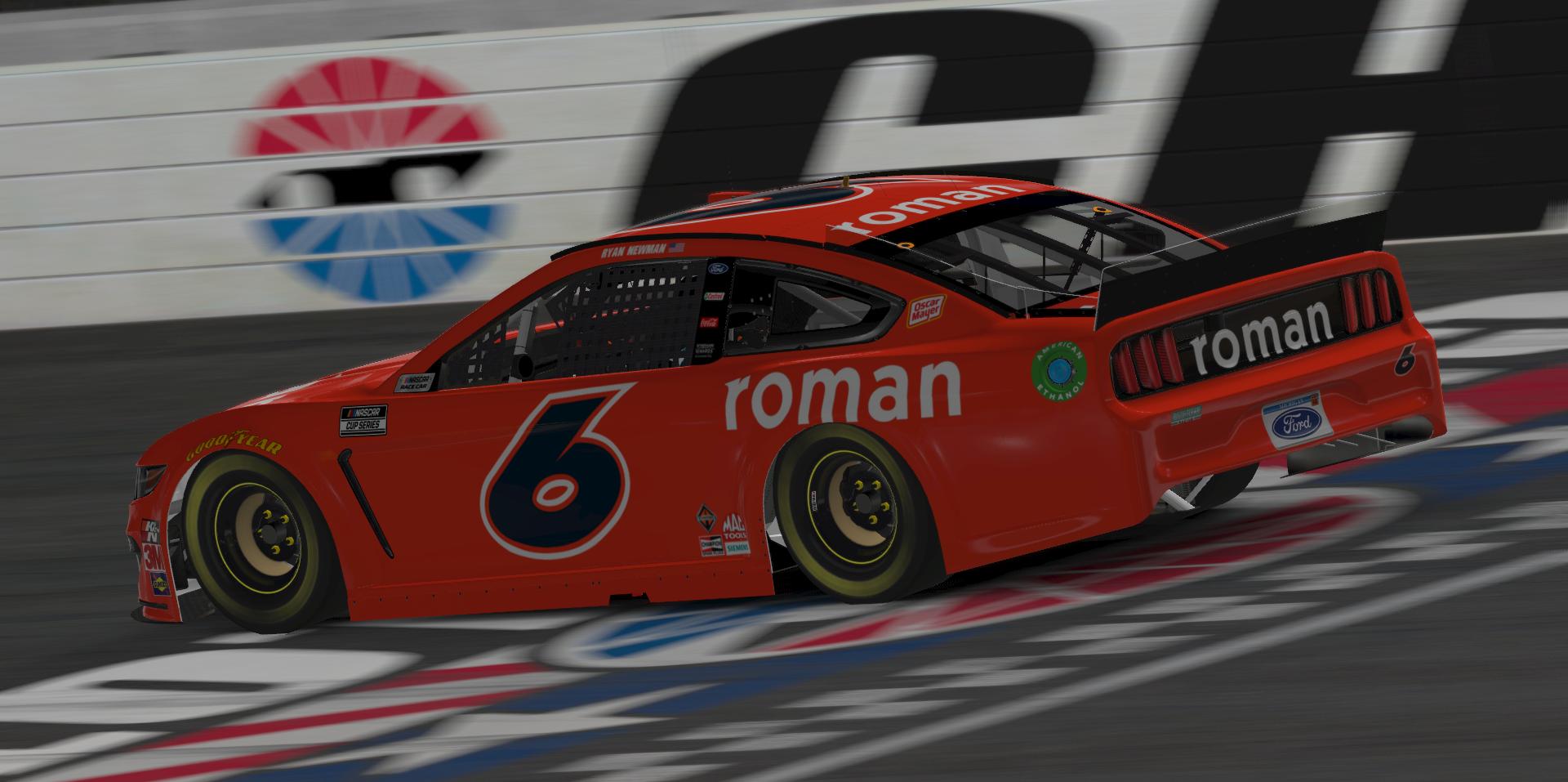 Preview of Ryan Newman 2020 Roman Mustang  by Doug DeNise
