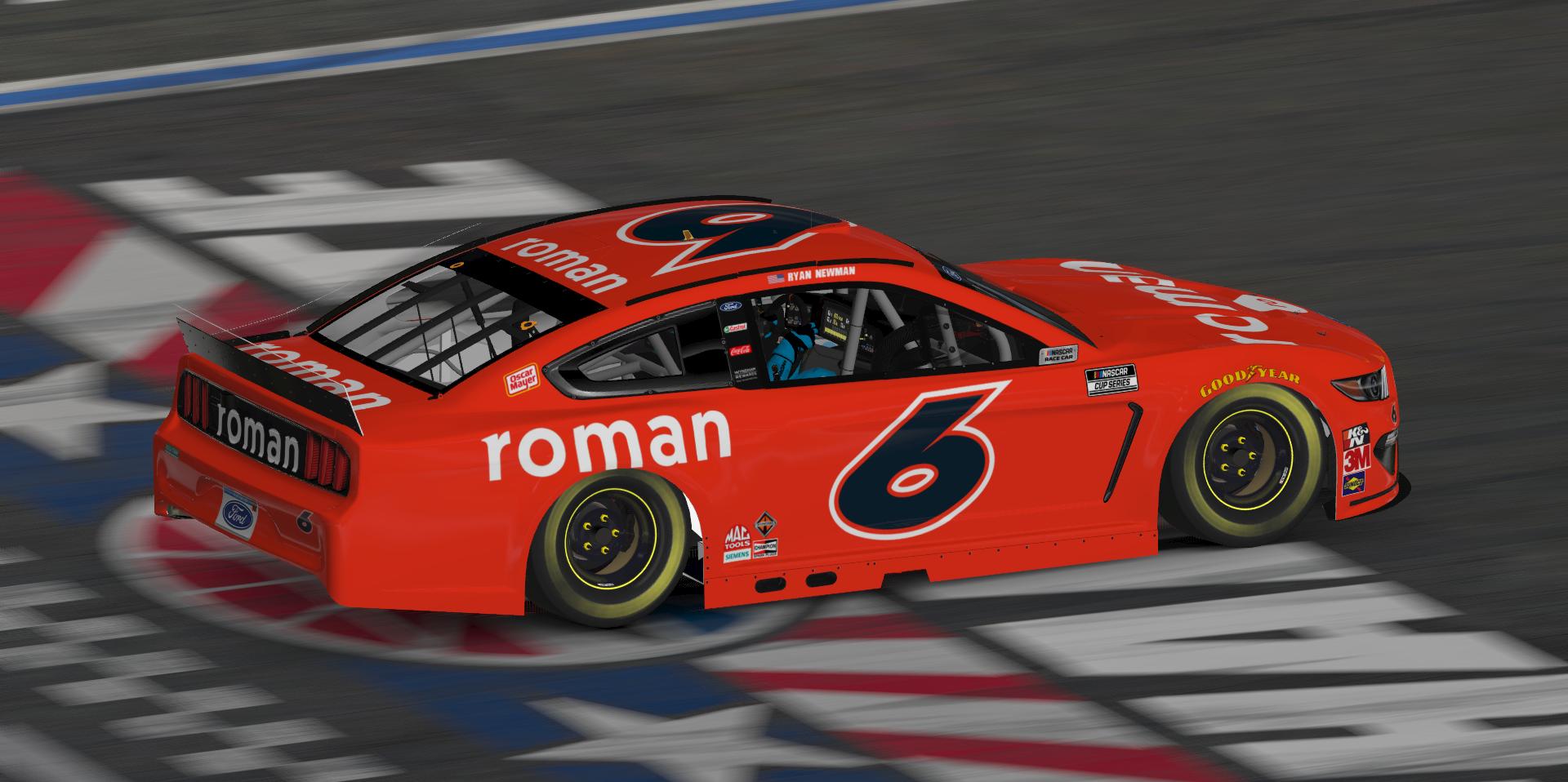 Preview of Ryan Newman 2020 Roman Mustang  by Doug DeNise